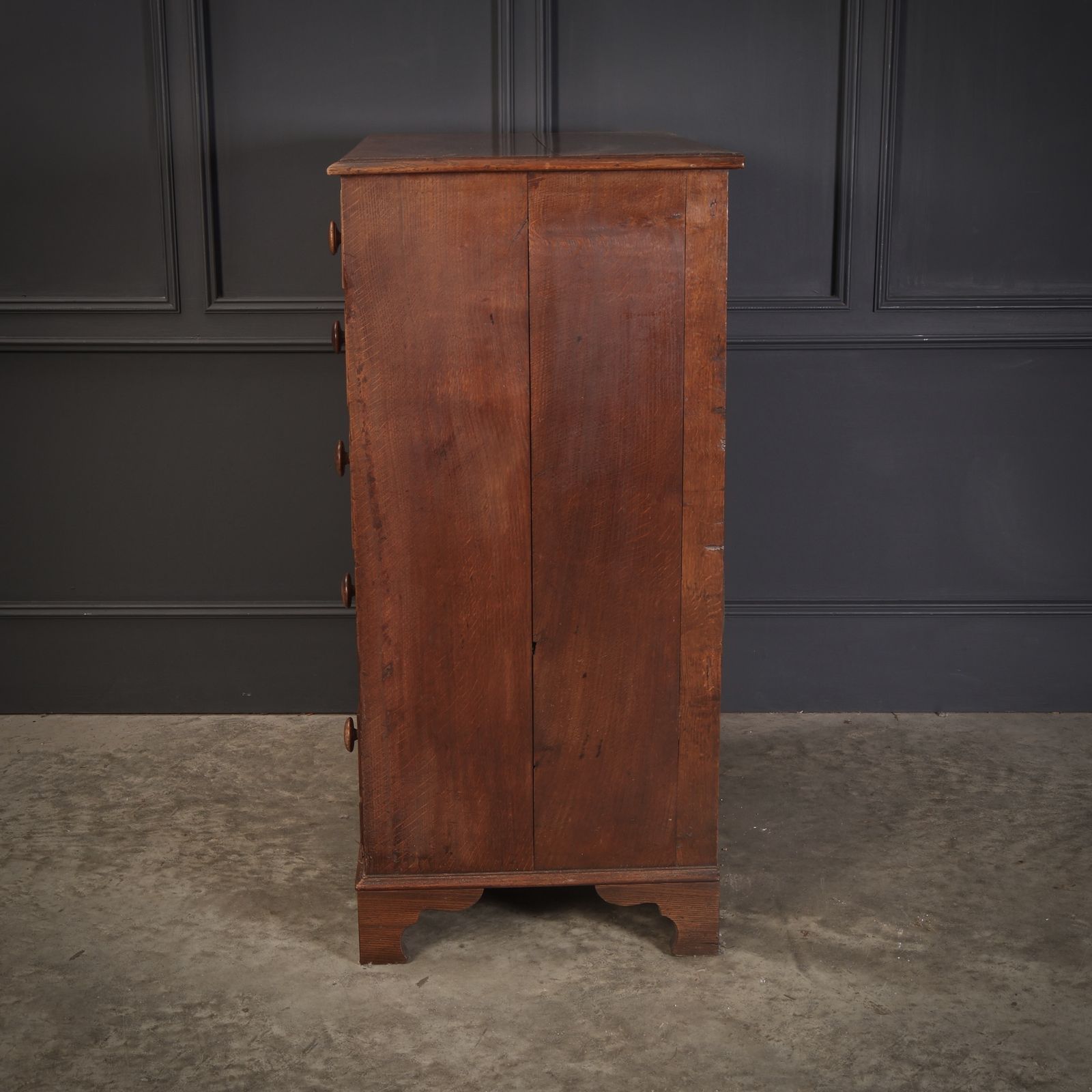 George III Oak Chest Of Drawers photo for sale