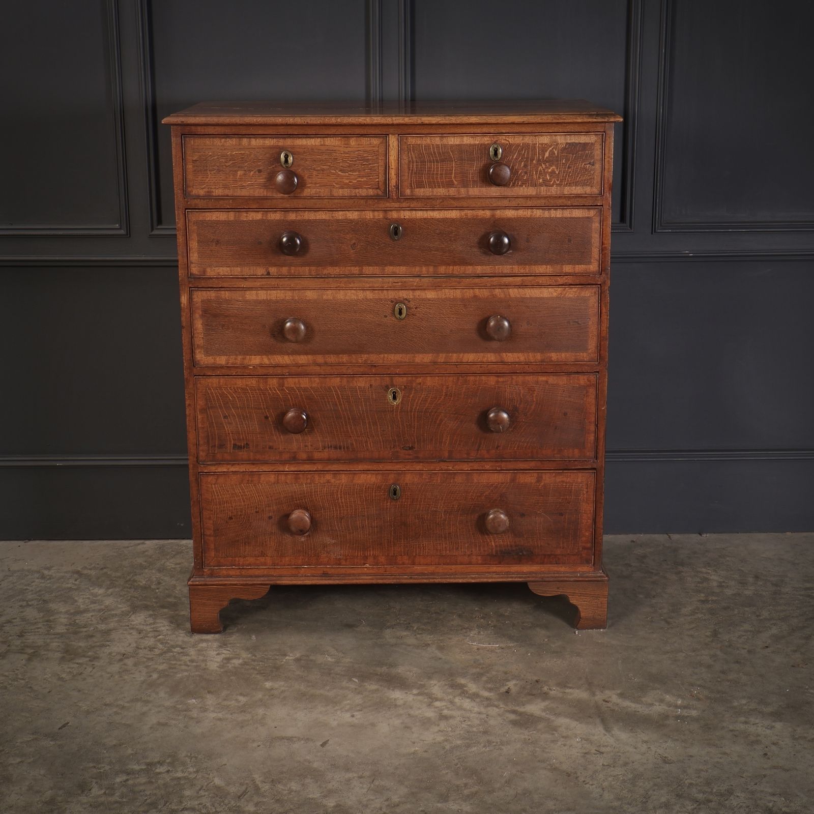 George III Oak Chest Of Drawers photo buy