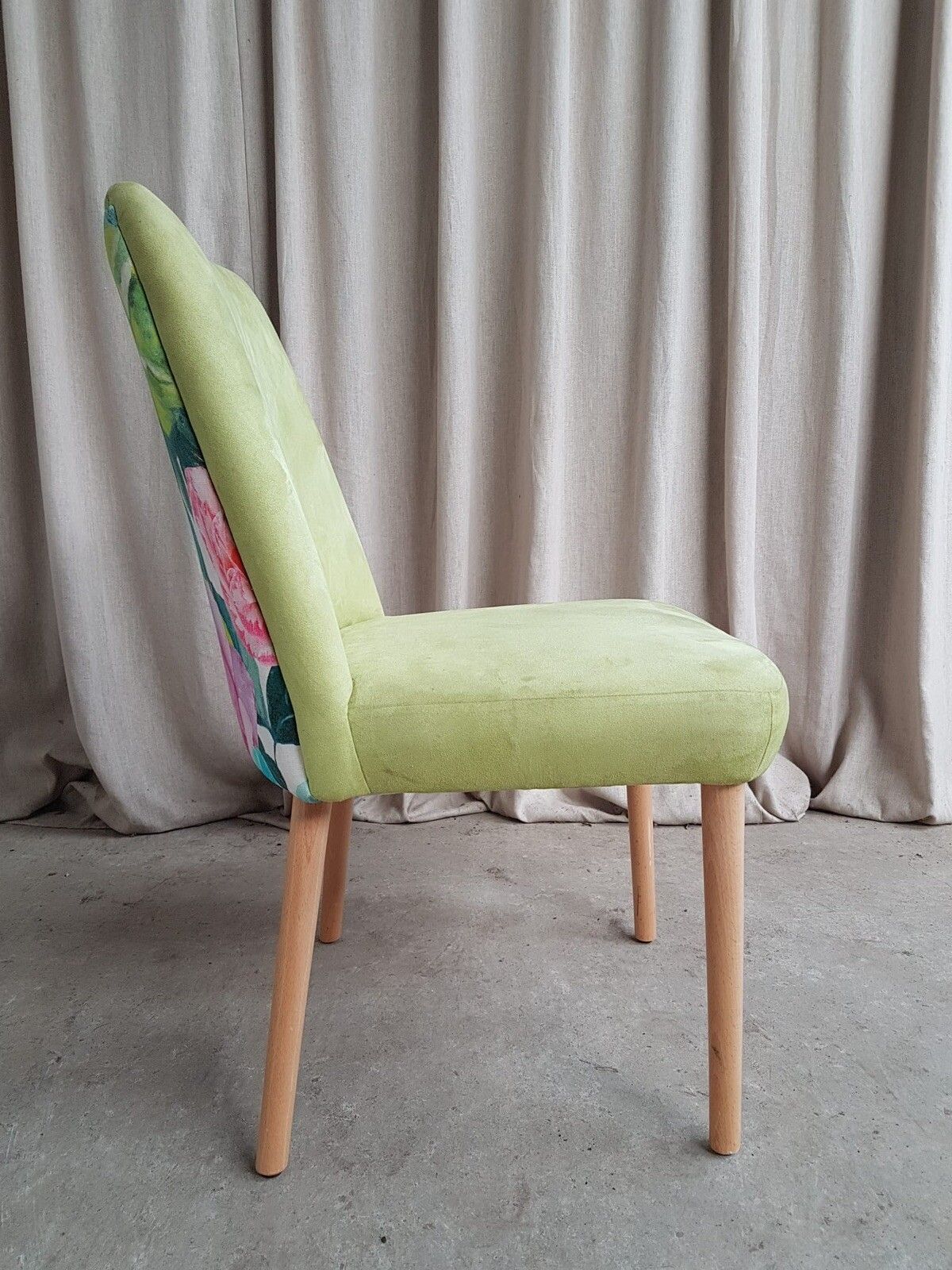 Designers Guild Danish Scandi Design Chair Mid Century Vintage Style Retro R733 photo for sale