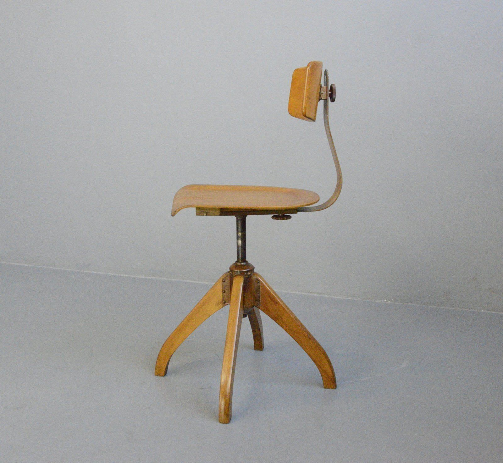 Ama Elastik Factory Chair Circa 1930s photo furniture