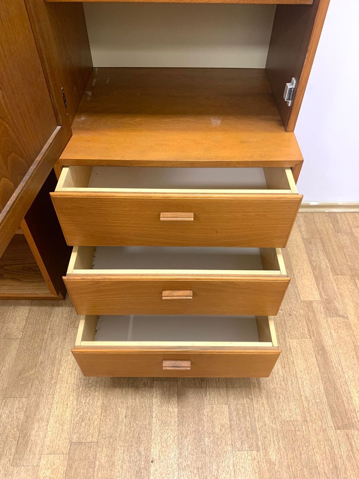Furniture Retro Chests Of Drawers, Woodwork, 1970s, Czechoslovakia photo