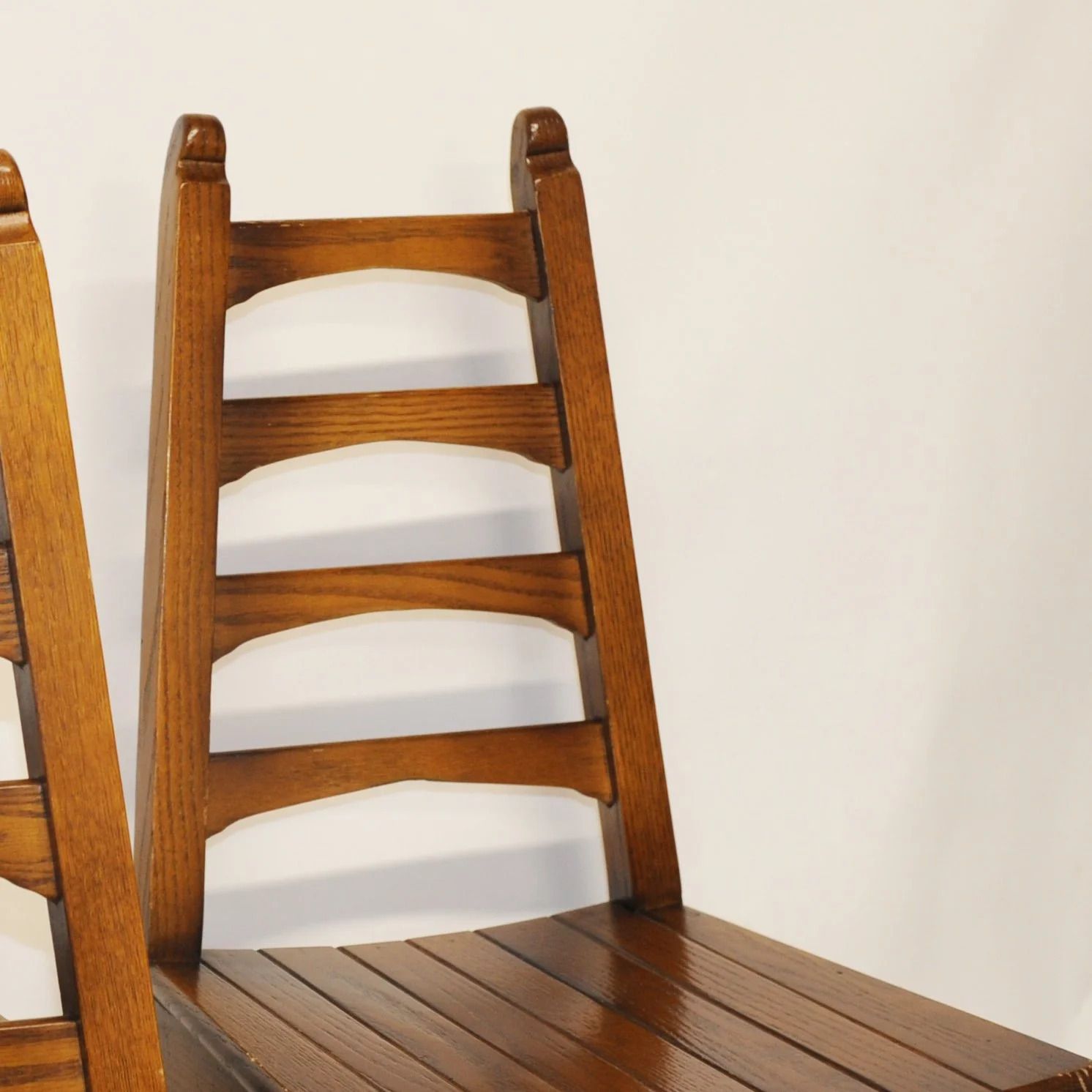 Vintage Arts And Crafts Style Dining Chairs By Webber, 1950s, Set Of 4 photo vintage