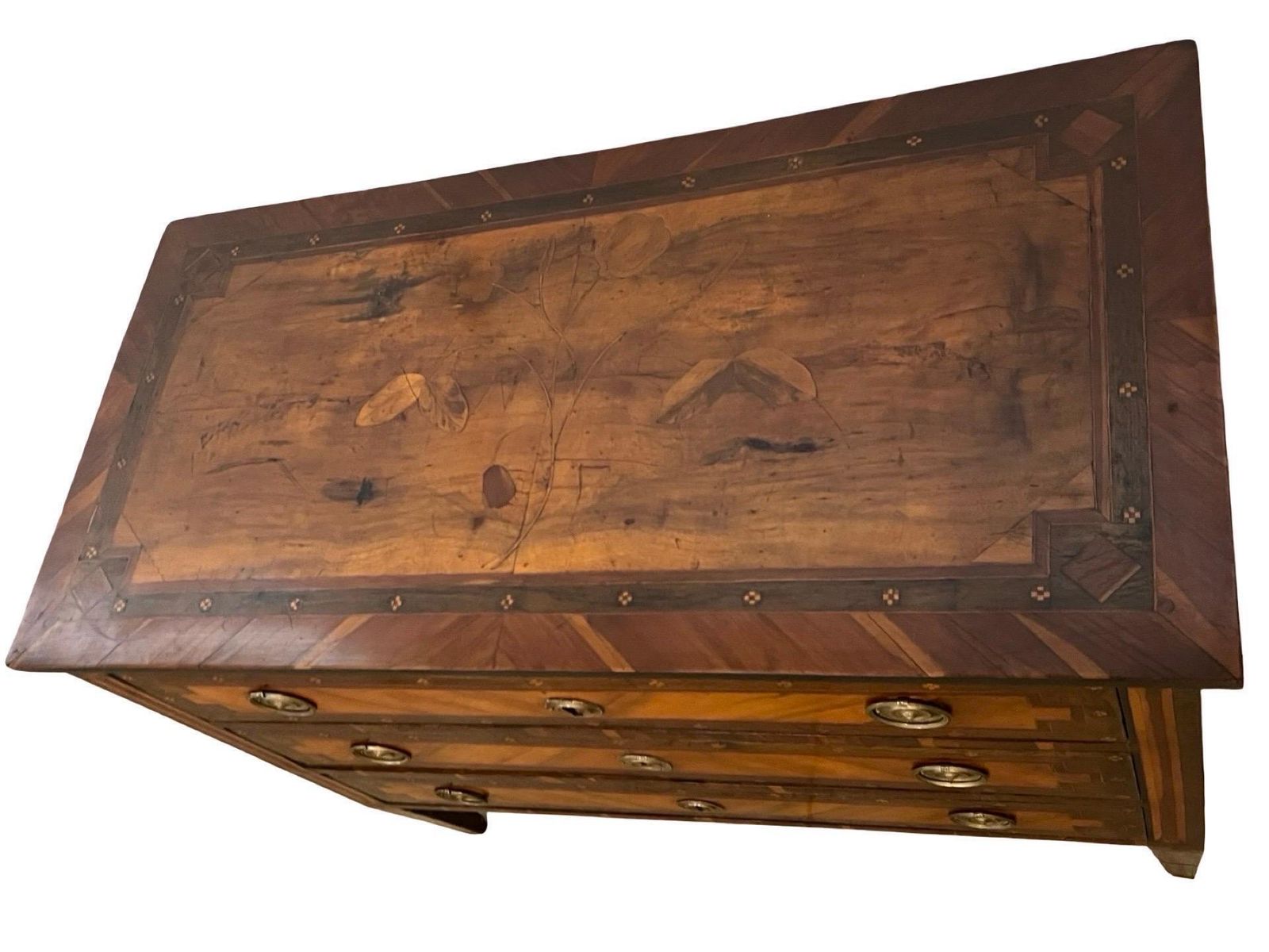 18th Century French Louis XVI Commode / Chest Of Drawers photo for sale