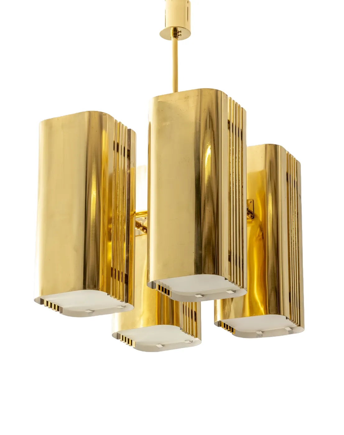 Brutalistische Hanglamp, Jaren 1970, Modernistisch