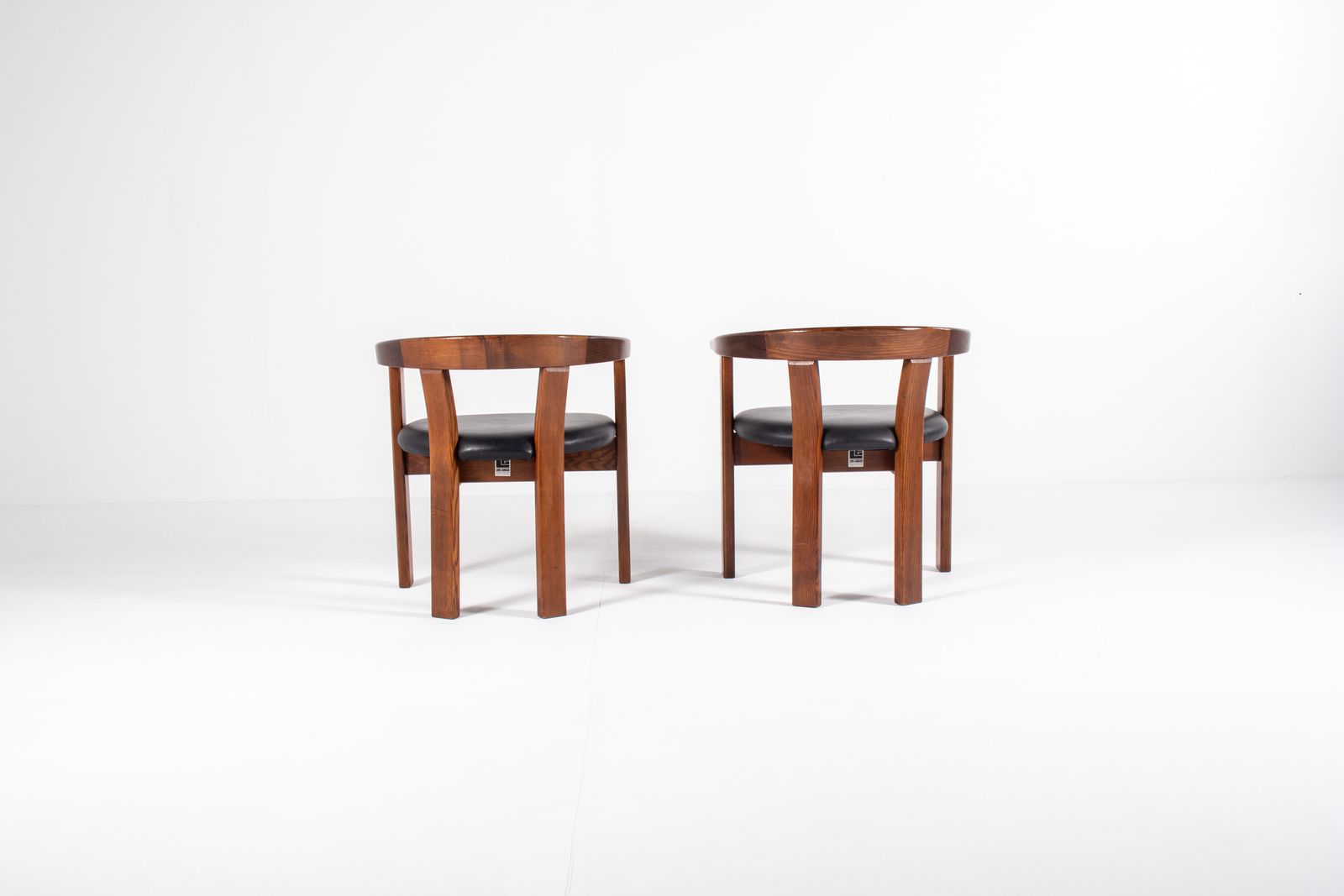 photo furniture Set Of 6 Dining Chairs By Lars Gangsø, Denmark, 1970s