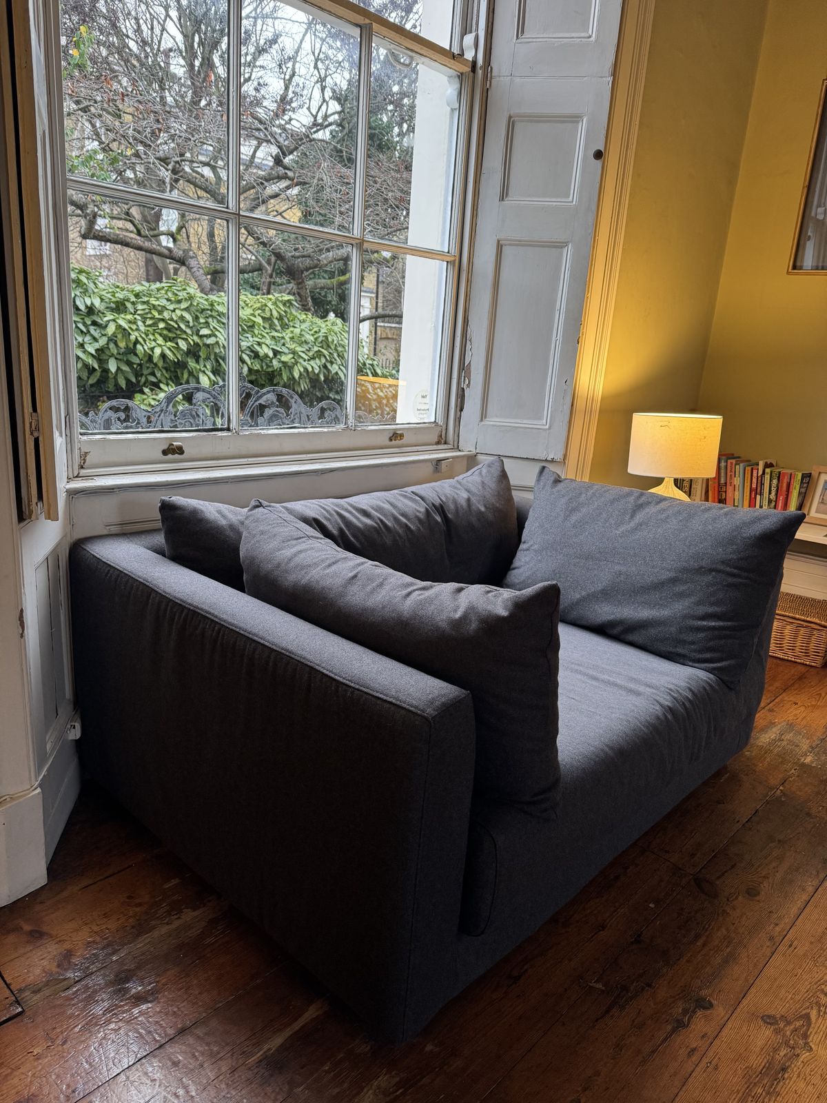 Habitat Grey Armchair photo 300.0
