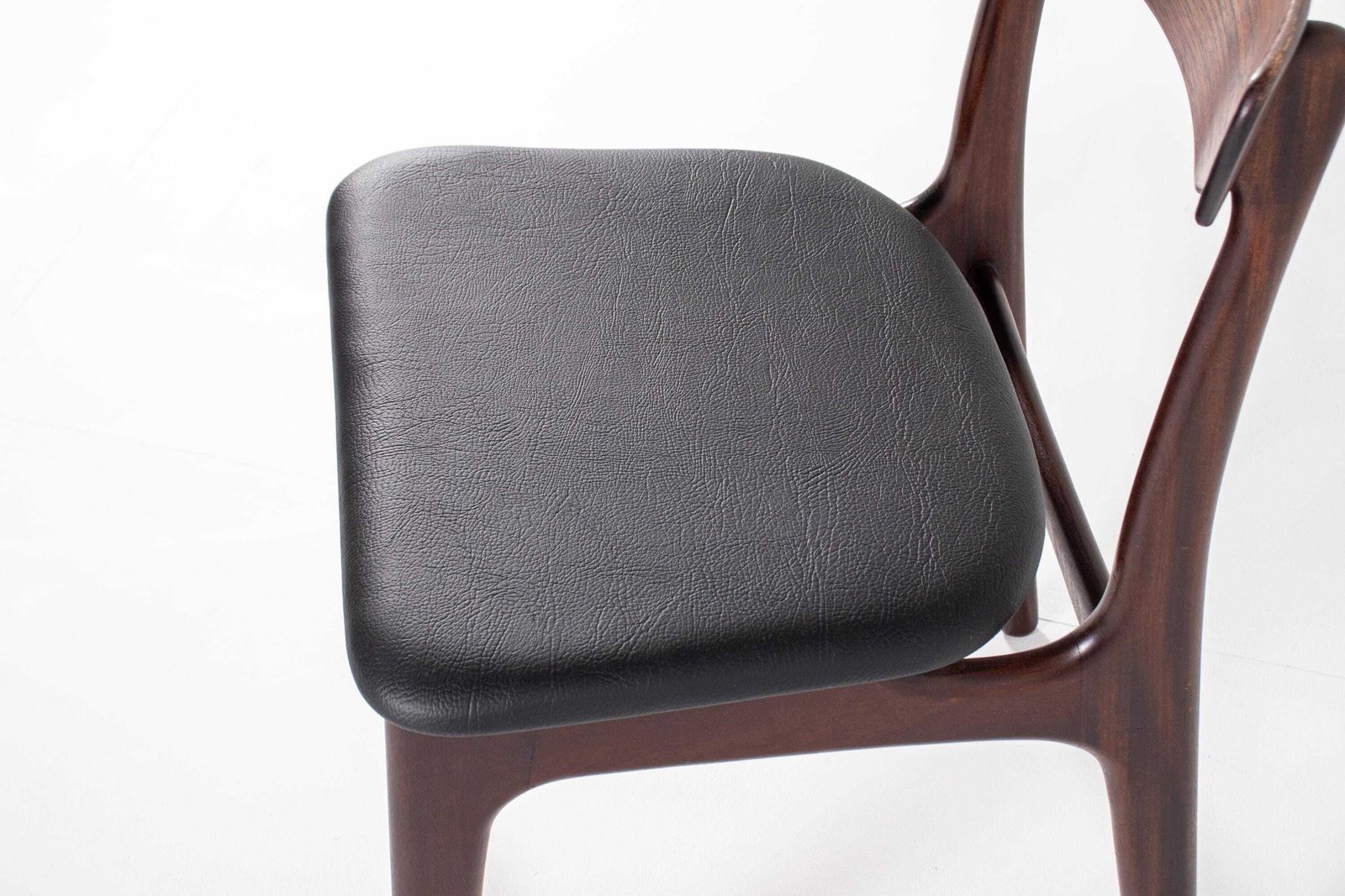 3082.0 Set Of 6 Schiønning & Elgaard Rosewood Dining Chairs, Denmark, Newly Upholstered photo