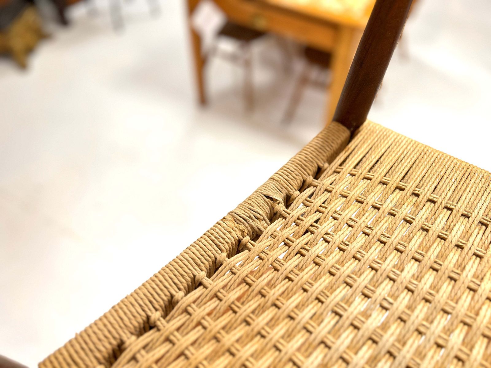 Set Of 6 Arne Hovmand Olsen For Mogens Kold, Model Mk200, Danish Dining Chairs photo vintage