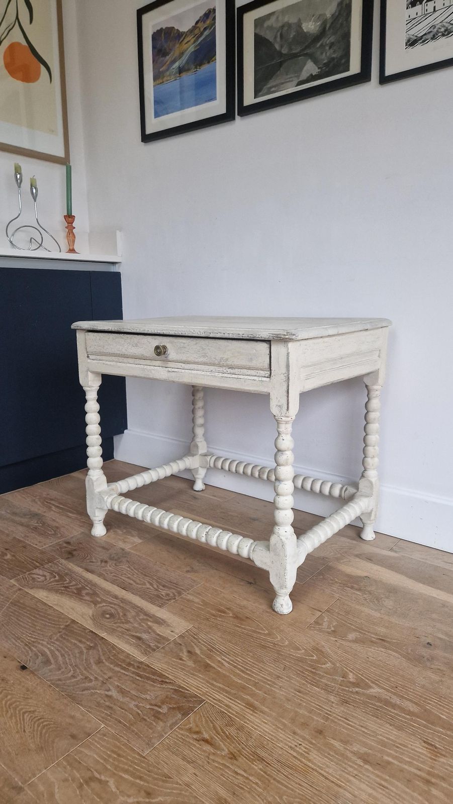 18th Century Bobbin Table, 1700s photo furniture