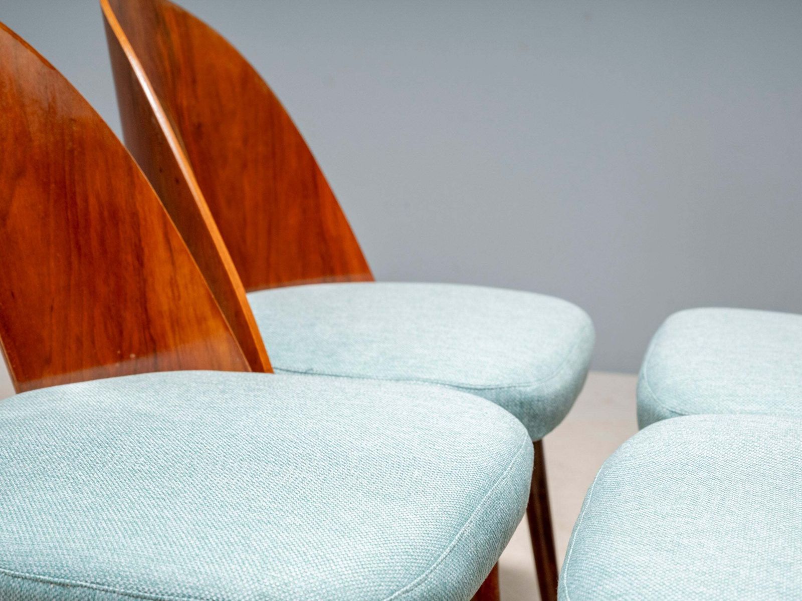 Furniture Antonín šuman Chairs Set, Tatra Furniture, Czechoslovak Design 1960s photo