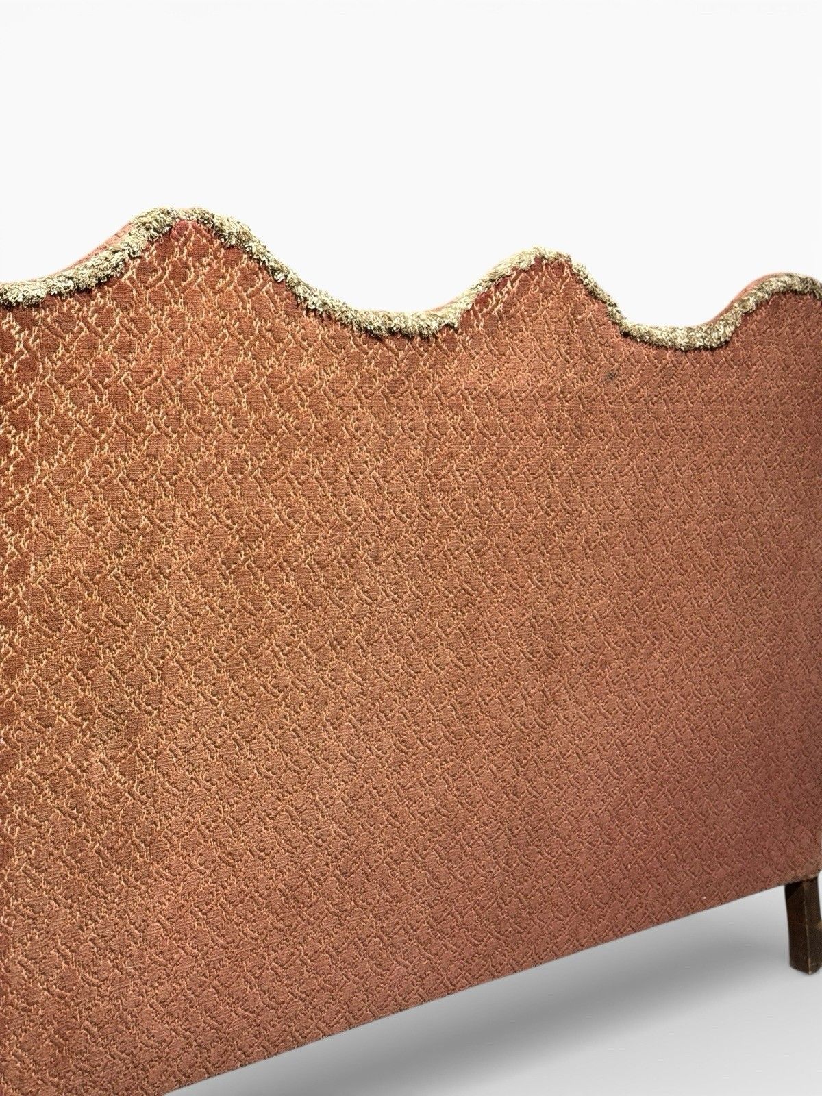 Antique Walnut Cammel Back Sofa Claw And Ball Feet Queen Anne Style C1910 Rare photo vintage