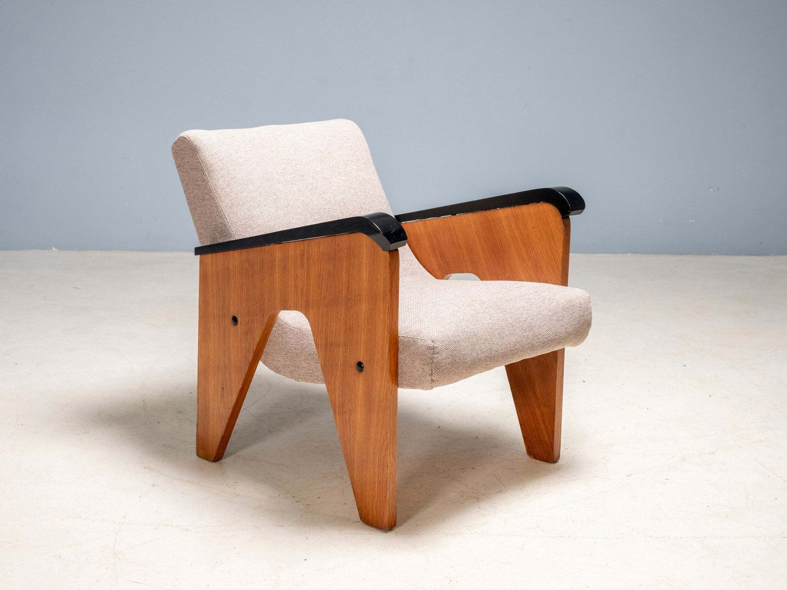 Mid Century Czech Armchairs, 1950s photo furniture