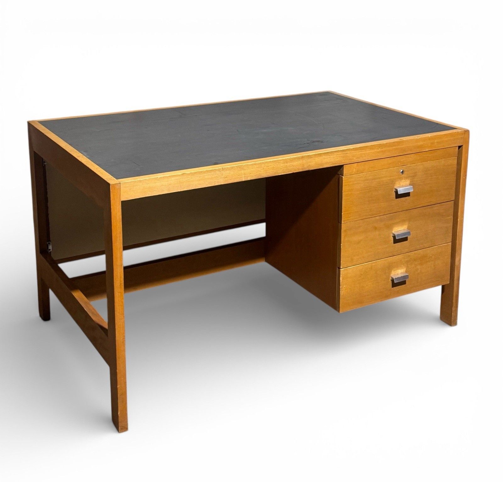 Super Rare York Rosenberg Mardall Sycamore Desk Brian Henderson Retro C1959