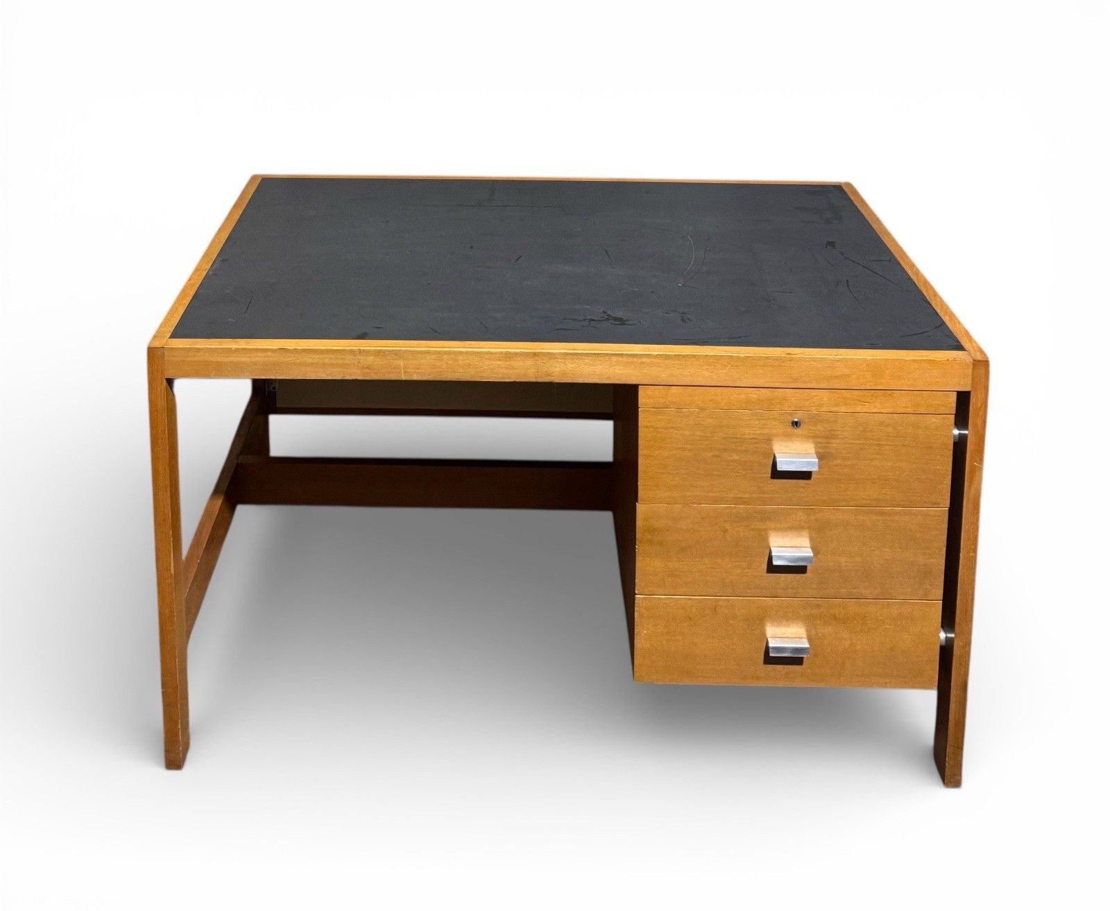 Super Rare York Rosenberg Mardall Sycamore Desk Brian Henderson Retro C1959 photo 1495.0