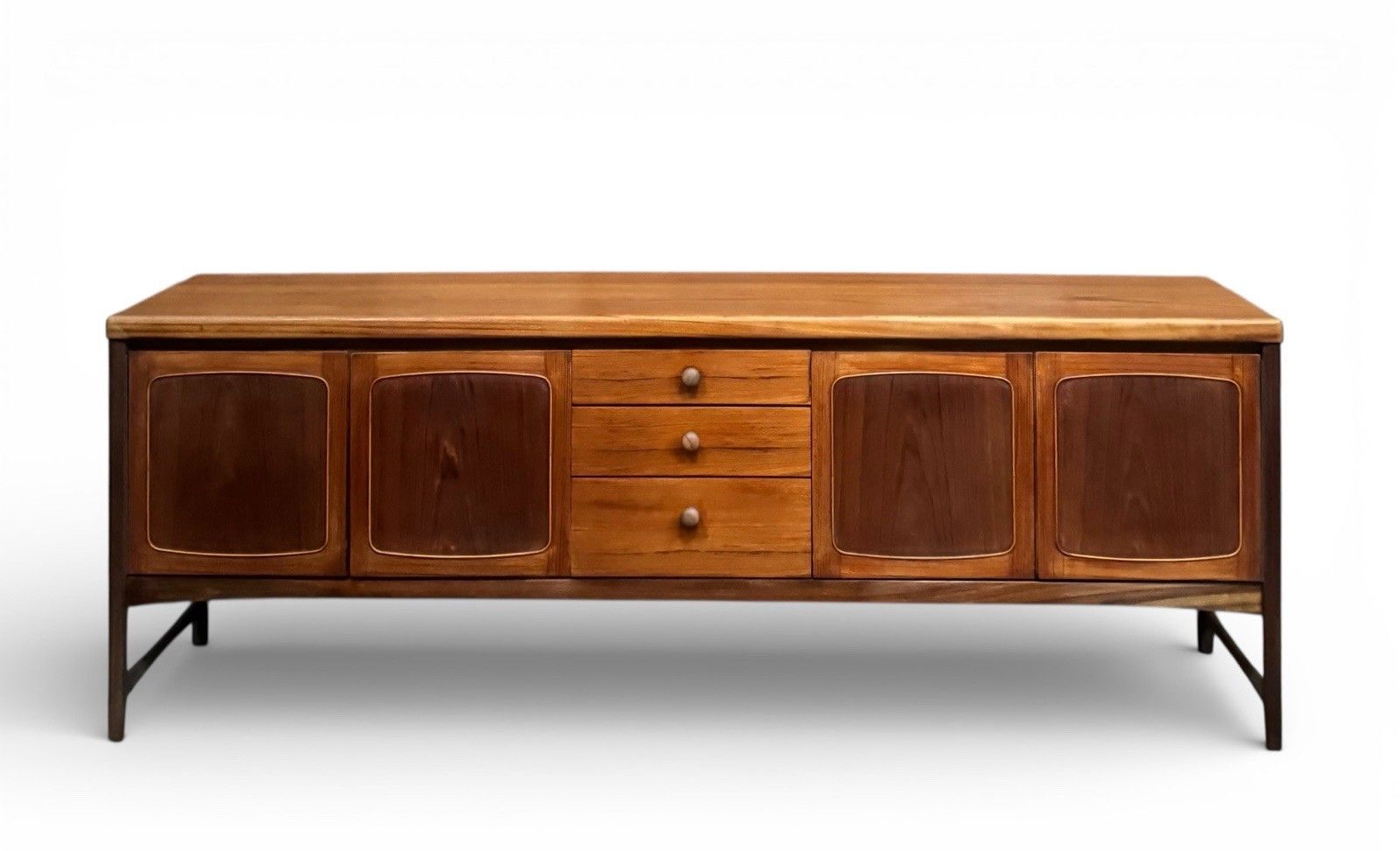 Nathan Squares Teak Sideboard Mid Century Retro C1970s photo vinterior