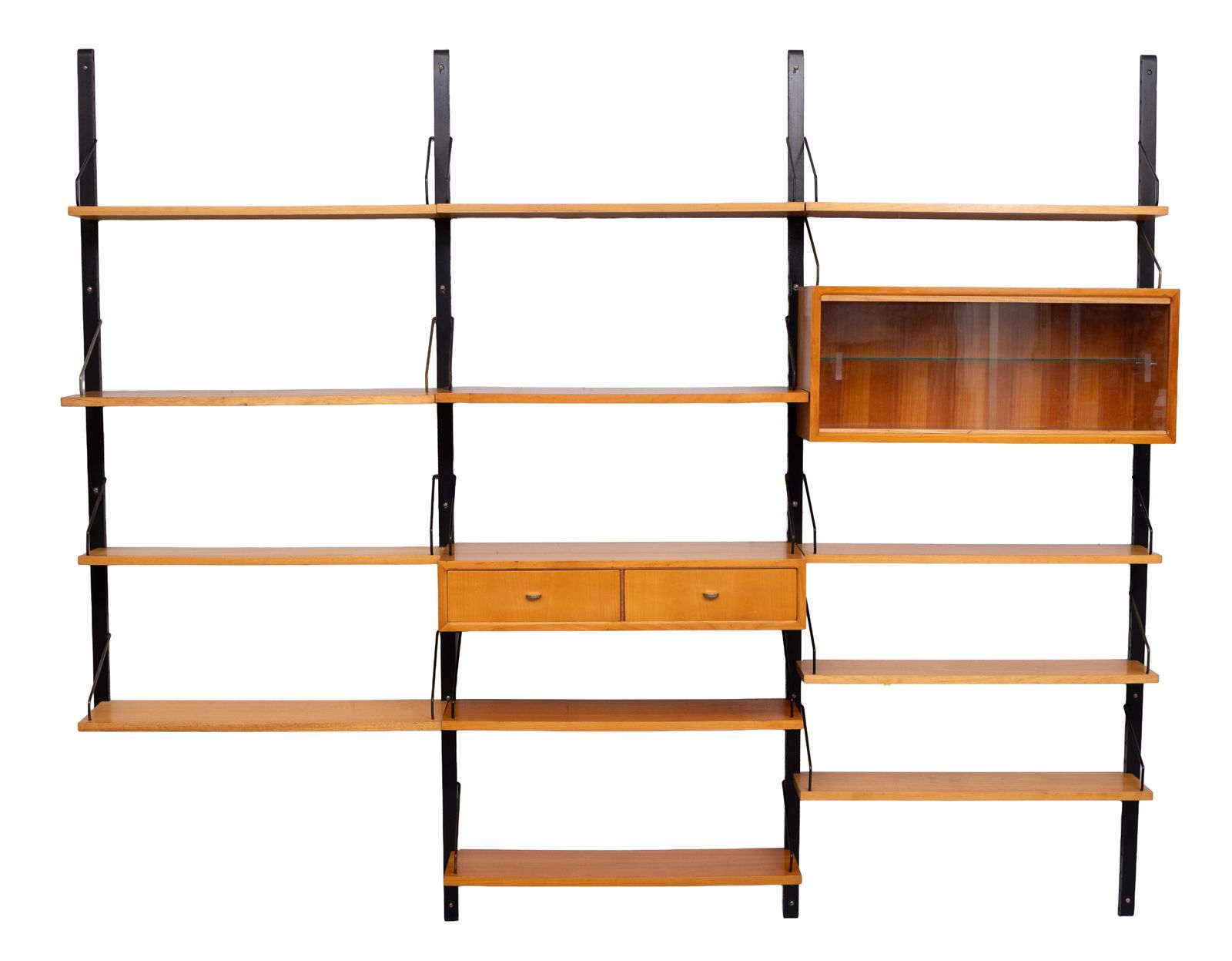Poul Cadovius Hanging Royal Wall System 1950s Denmark photo Furniture