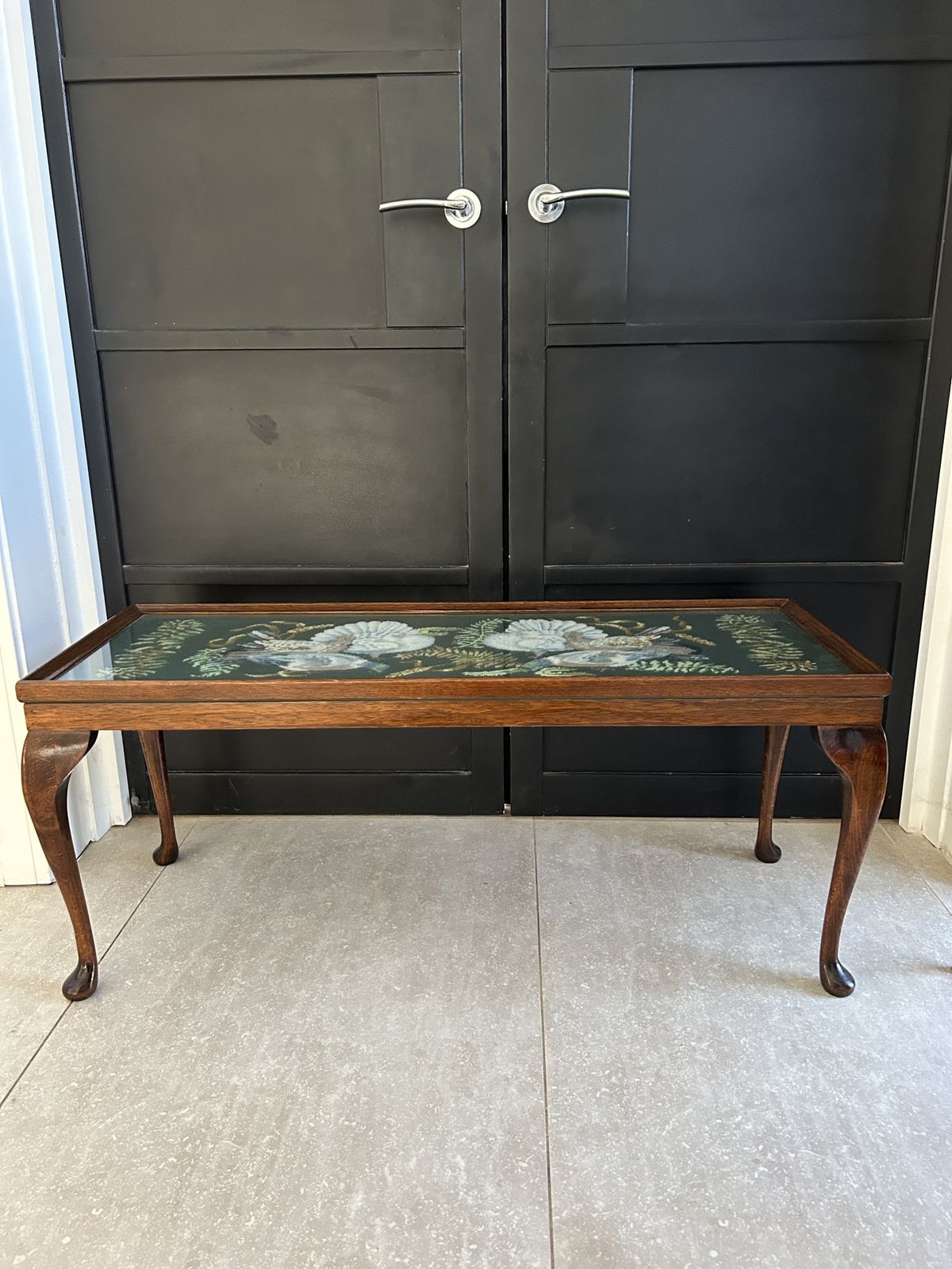 1940’s The Needle Woman Shop Coffee Table photo vinterior