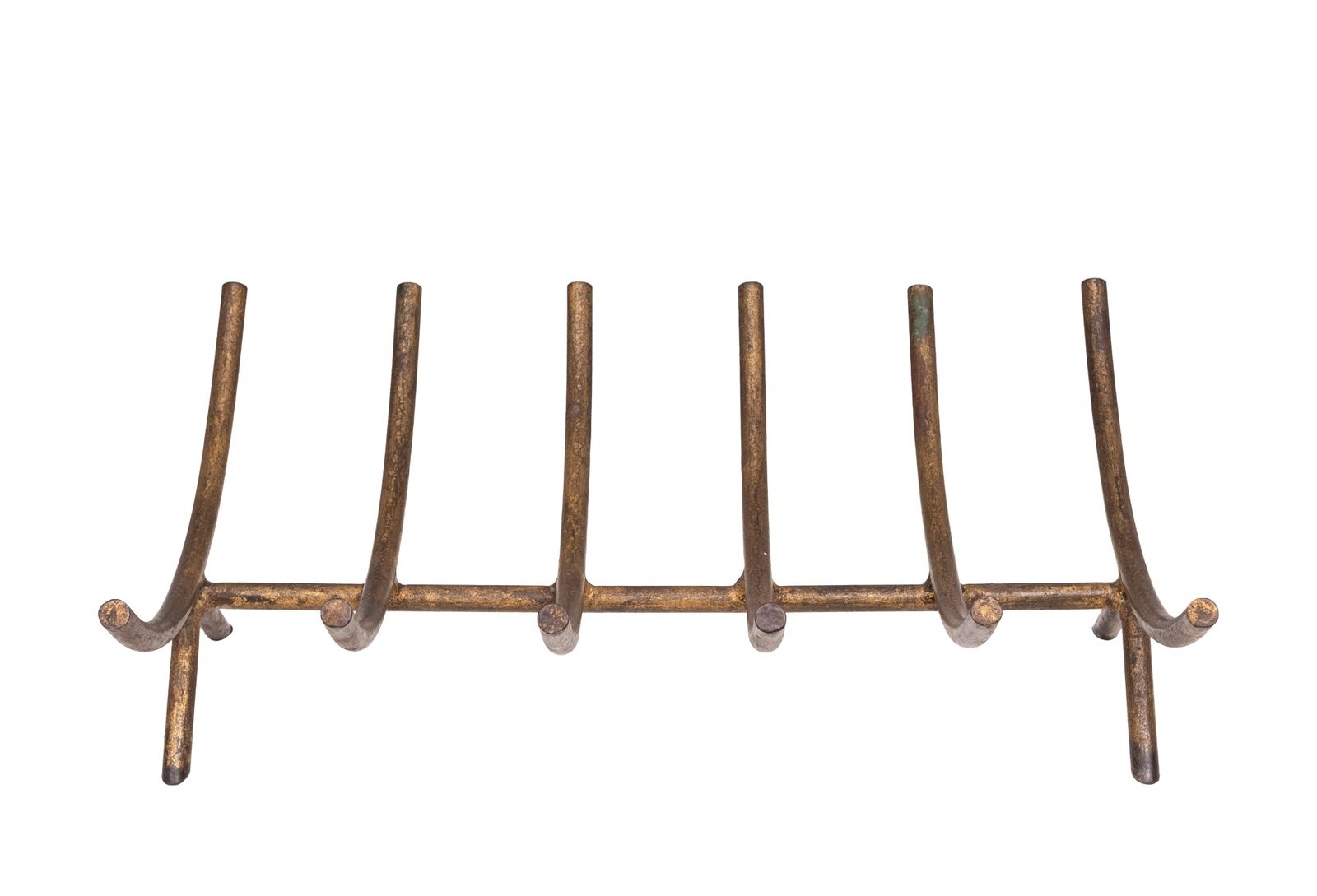 George Nelson For Howard Miller Forced Iron Stand Fireplace Log Fire Holder photo buy