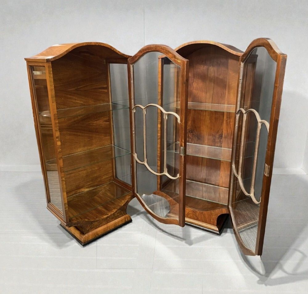 Pair Of Art Deco Display Cabinets photo furniture