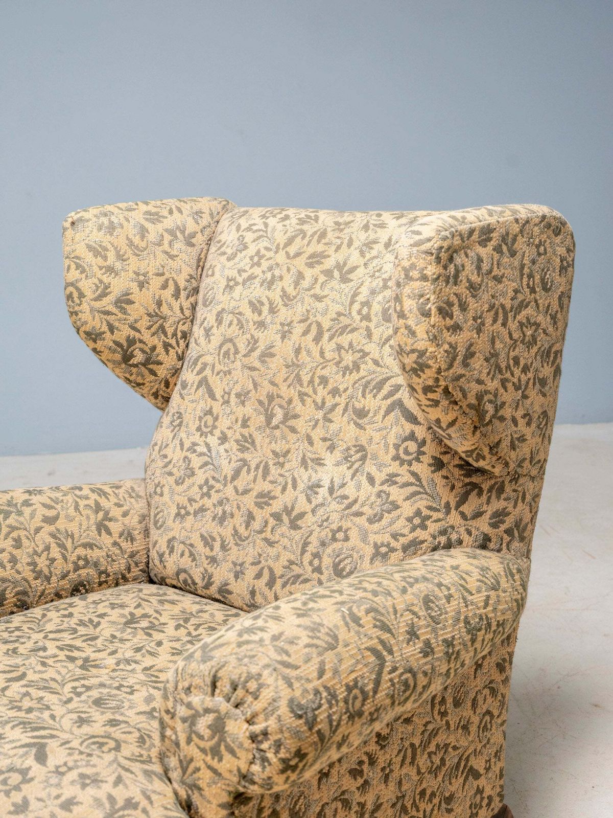 Art Deco Wingback Armchair, Europe, 1930s photo Furniture