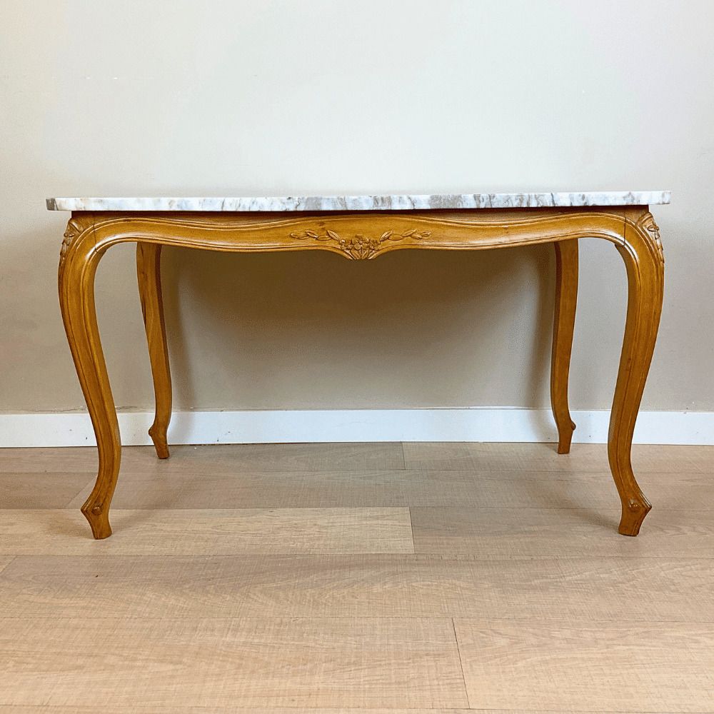 Louis XV Style Coffee Table, Spain, 1940's photo for sale