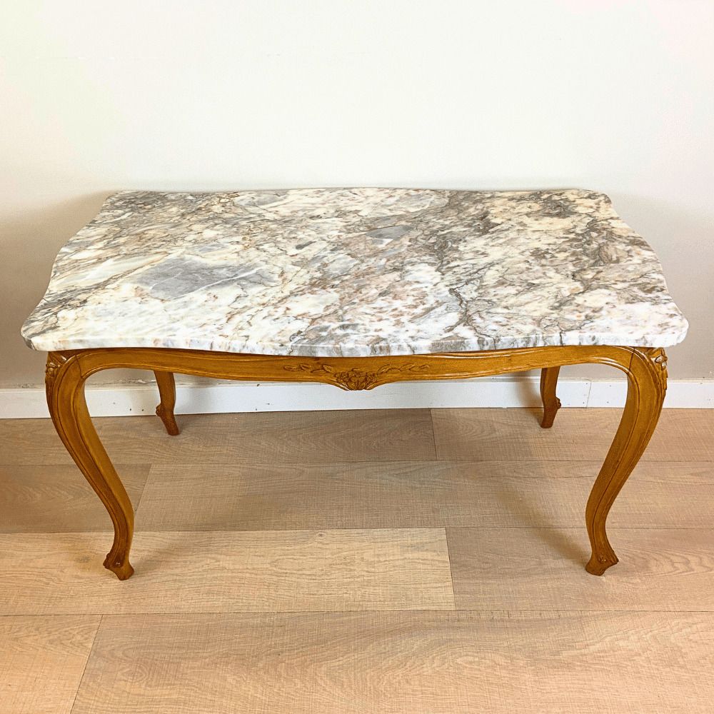 Louis XV Style Coffee Table, Spain, 1940's photo 575.0