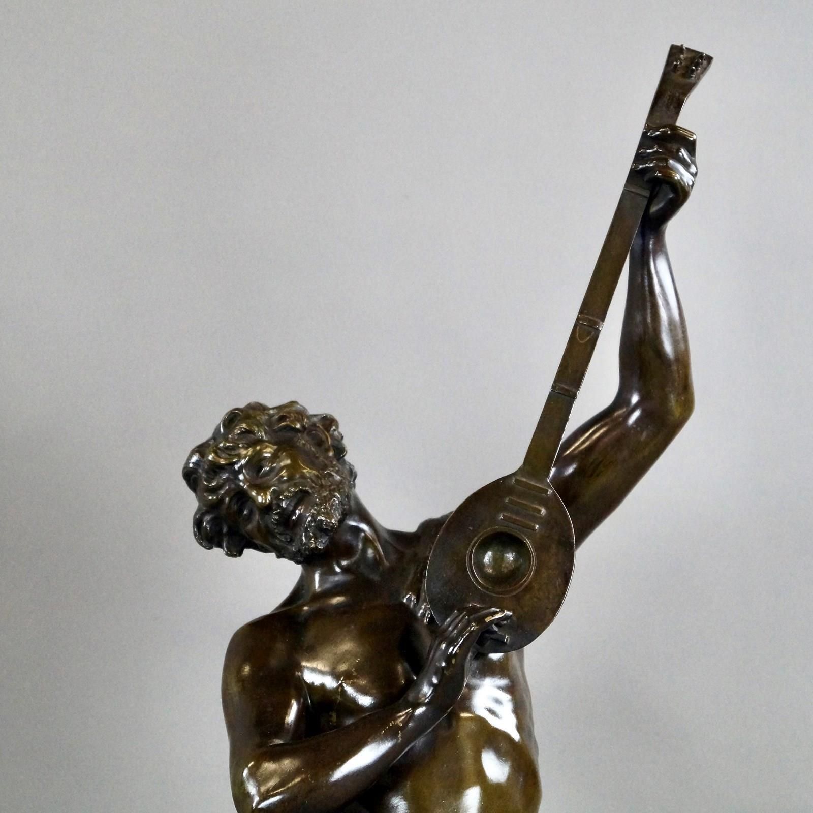 A Large Pair Of Bronze Figures By Rousseau photo 4750.0