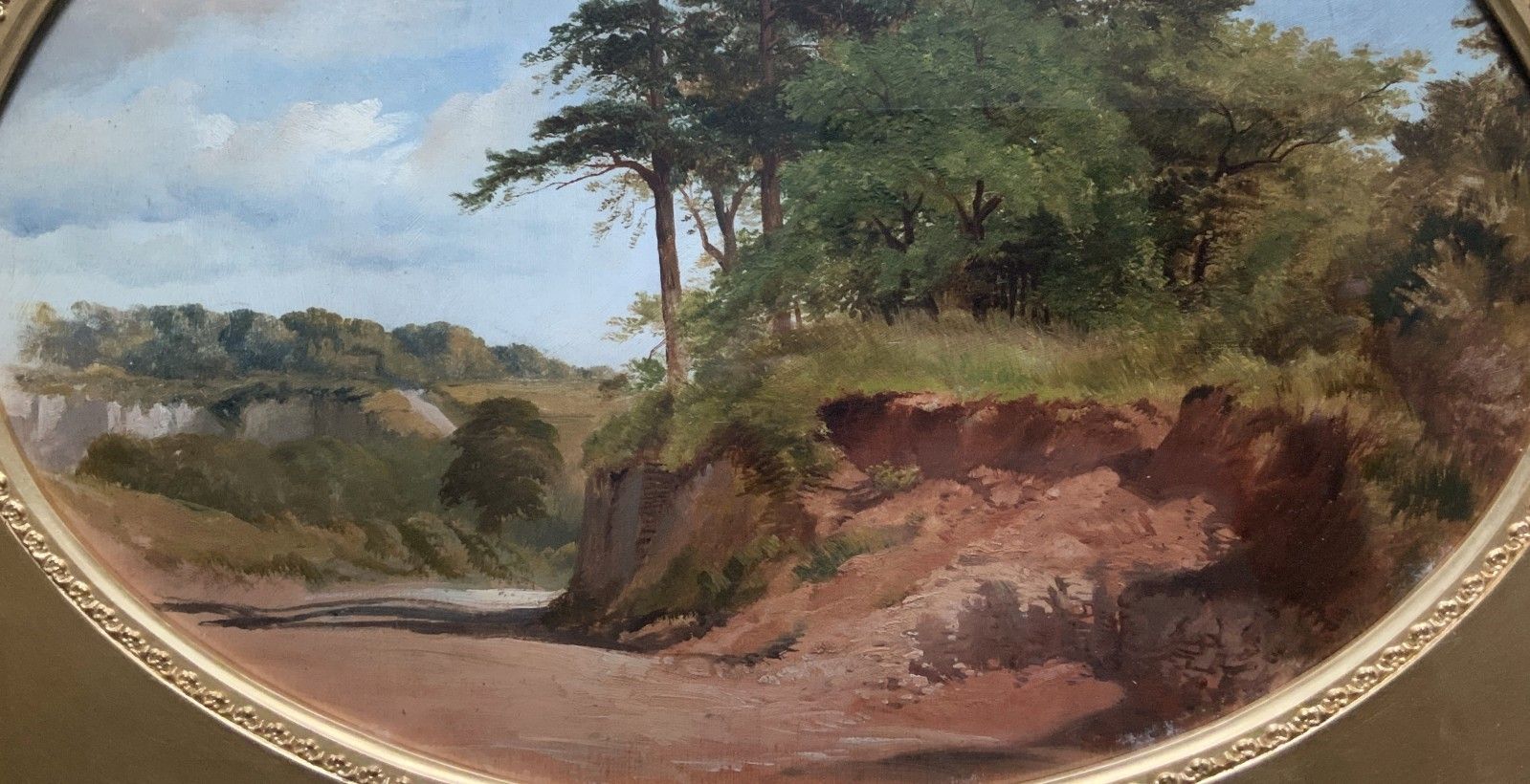 Attrib: James Thomas Linnell (1826 1905) Fine Country Landscape Oil Painting photo Art