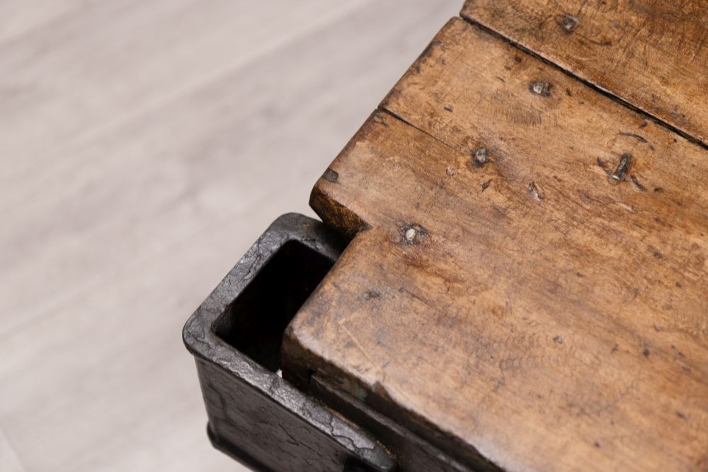 Industrial Style Trolley Cart Coffee Table photo 605.0