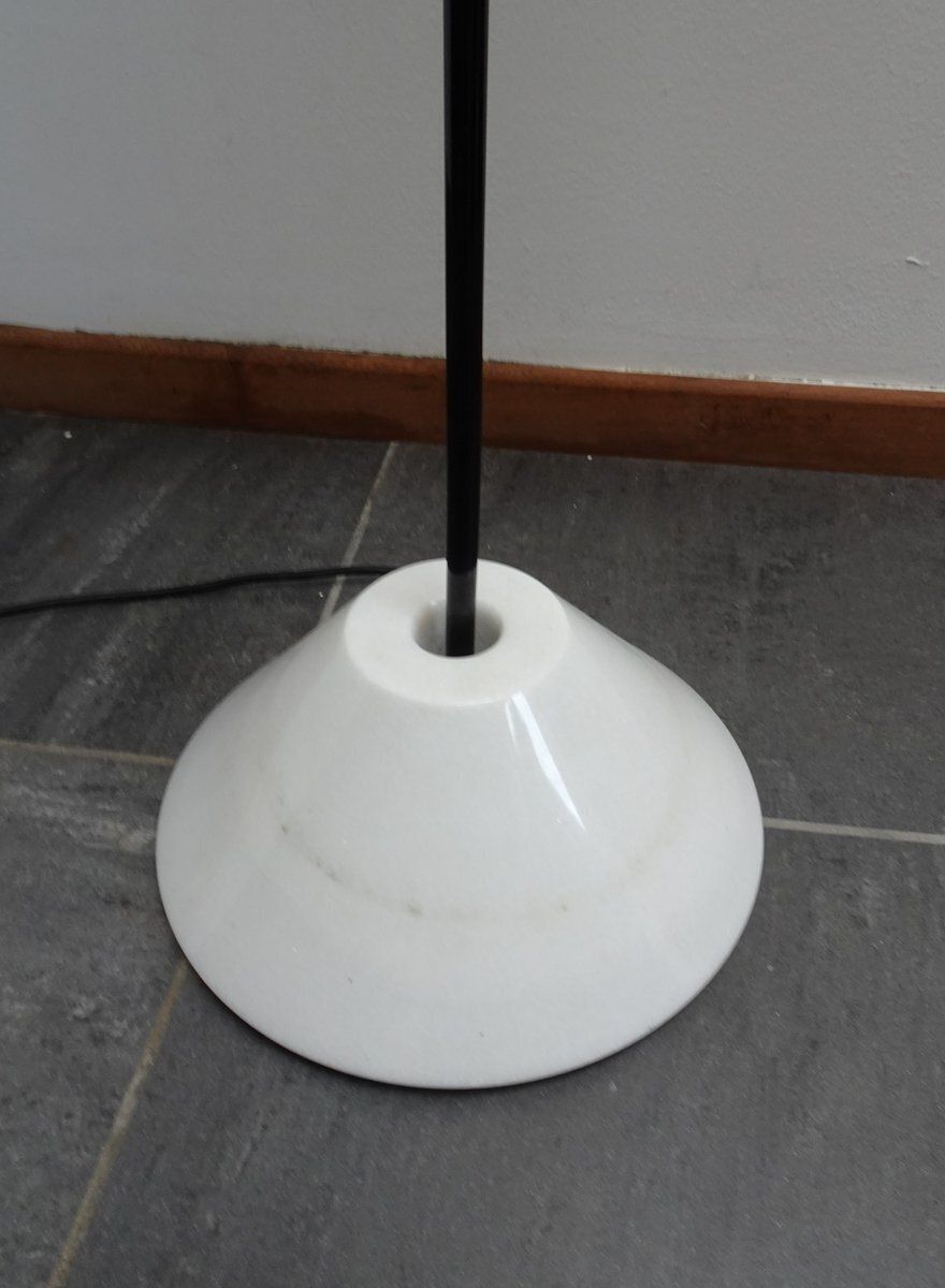 Lighting 301/C O Luce Snow Floor Lamp By Vico Magistretti For Oluce, 1973 photo
