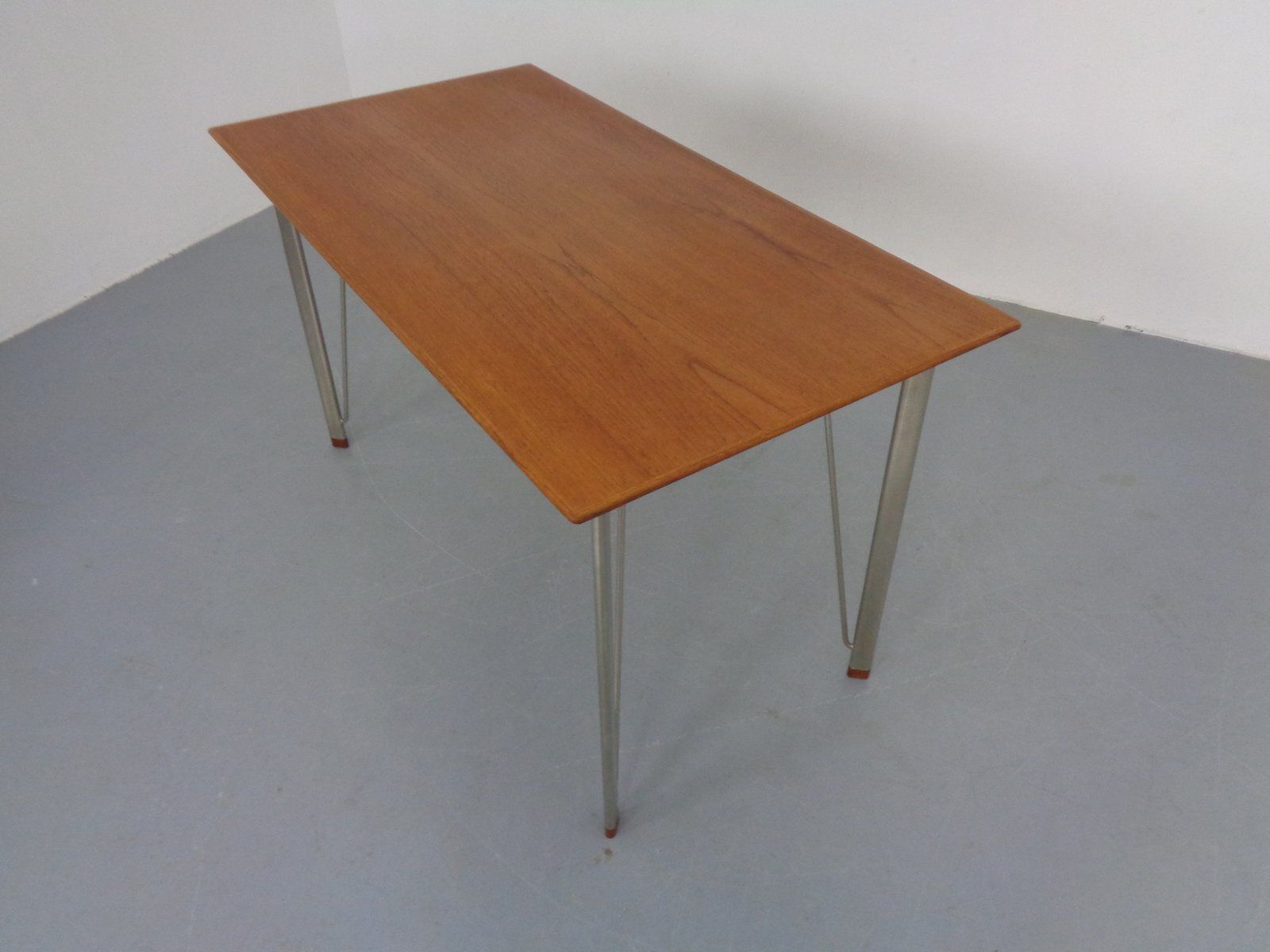3605 Teak Desk By Arne Jacobsen For Fritz Hansen, 1950s photo Furniture