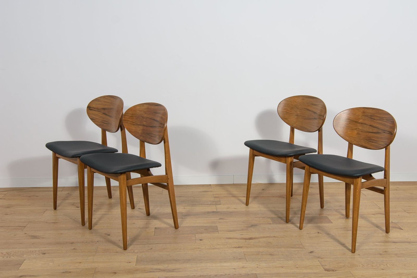 Art Deco Dining Chairs, United Kingdom, 1950s, Set Of 4 photo 1396.0