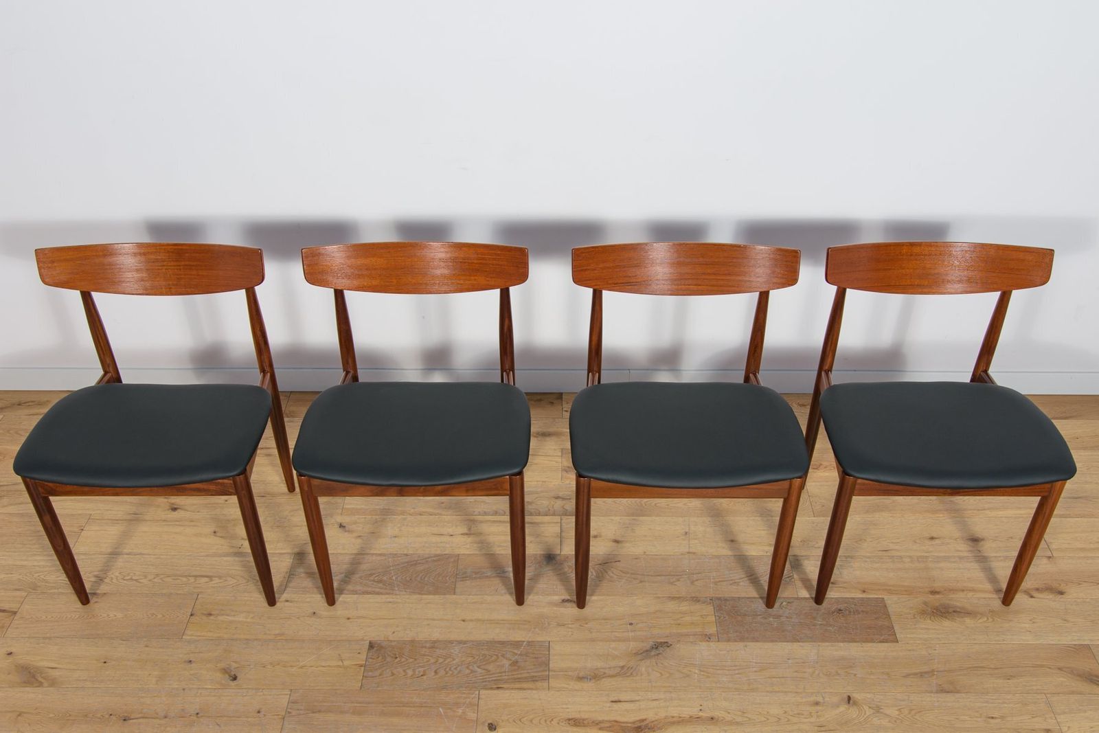 Mid Century Dining Chairs In Teak By Ib Kofod Larsen For G Plan, Great Britain, 1960s, Set Of 4 photo Furniture