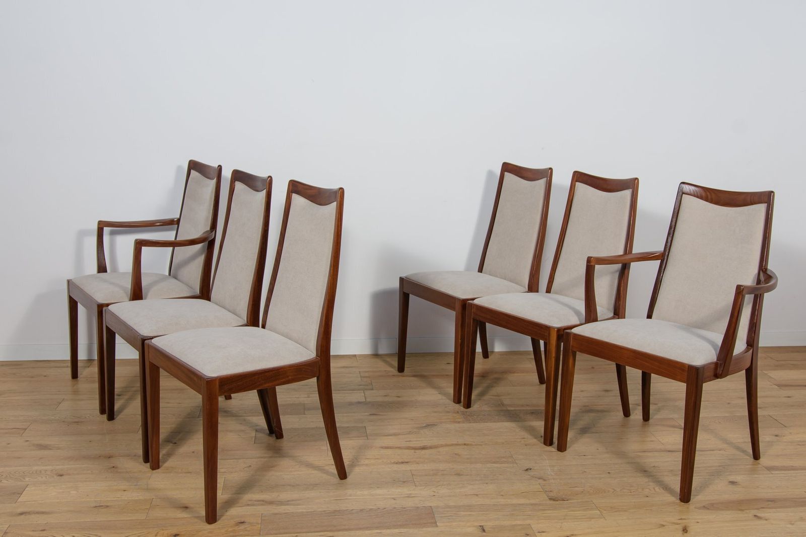 Mid Century Teak Dining Chairs By Leslie Dandy For G Plan, United Kingdom, 1960s, Set Of 6 photo 1510.0