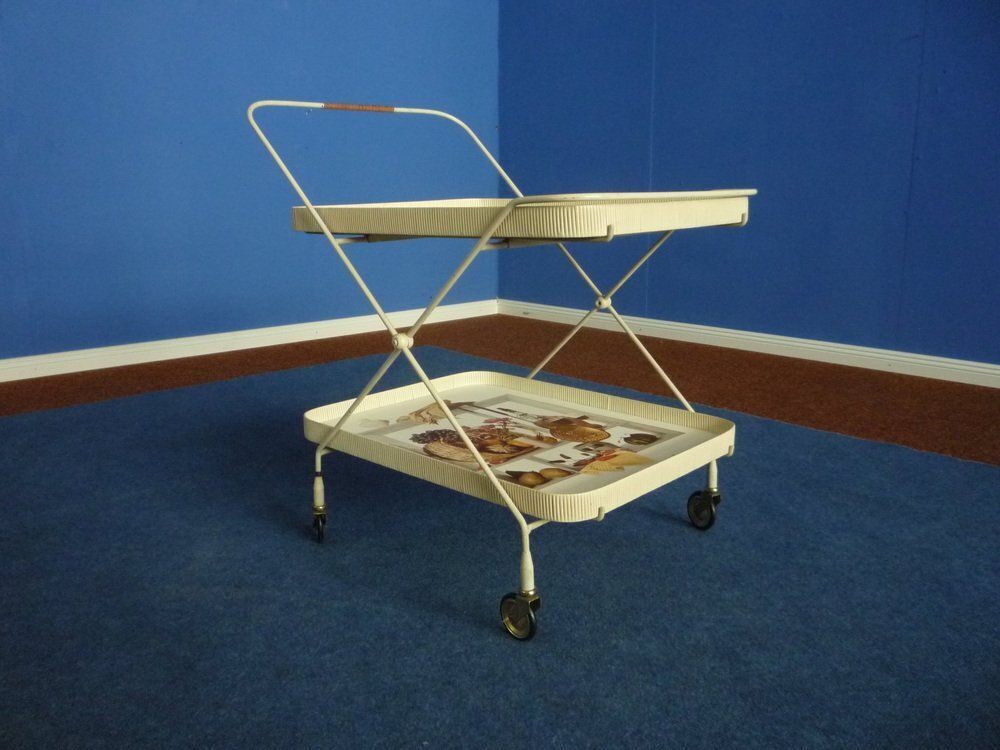 Mid Century Bar Cart, 1950s, Vintage