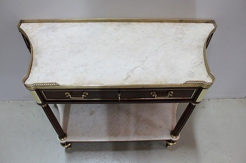 Louis XVI Trapezoidal Console 18th Century photo furniture