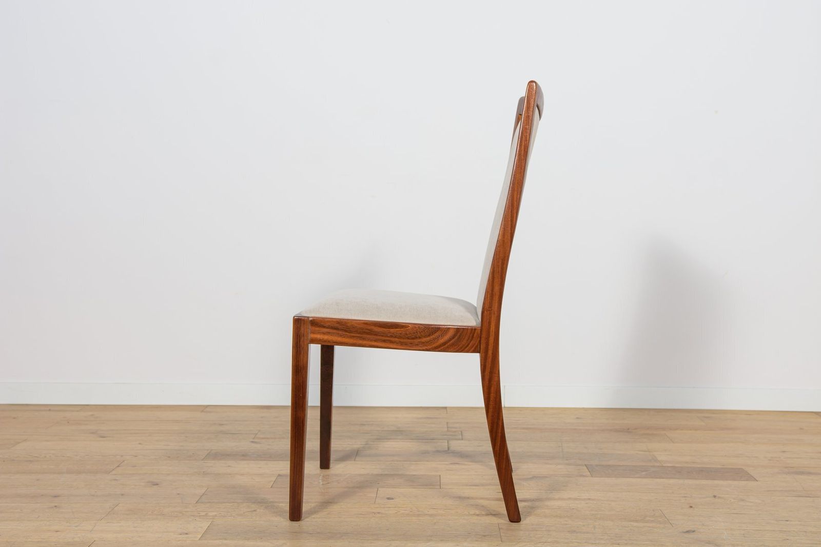 Furniture Mid Century Teak Dining Chairs By Leslie Dandy For G Plan, United Kingdom, 1960s, Set Of 6 photo