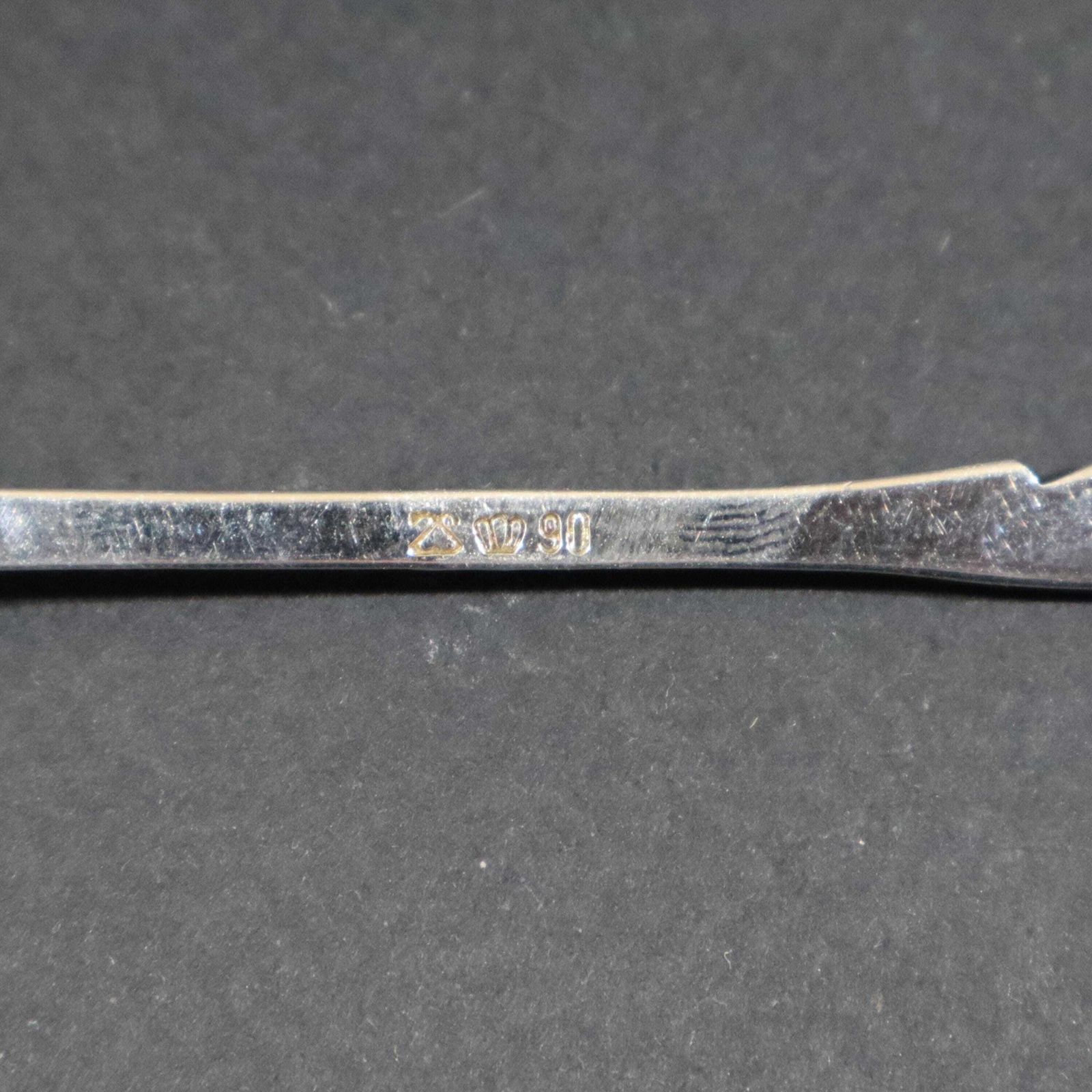 1950s Set Of 6 Dutch Silver Plated Teaspoon Set Of 6, Zilverstad Schoonhoven photo vinterior