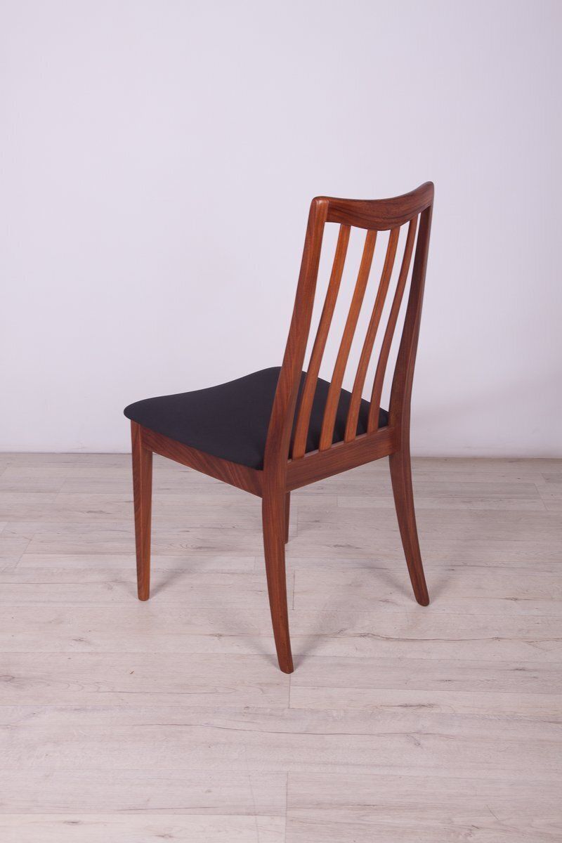 photo vinterior Mid Century Teak Dining Chairs By Leslie Dandy For G Plan, 1960s, Set Of 4