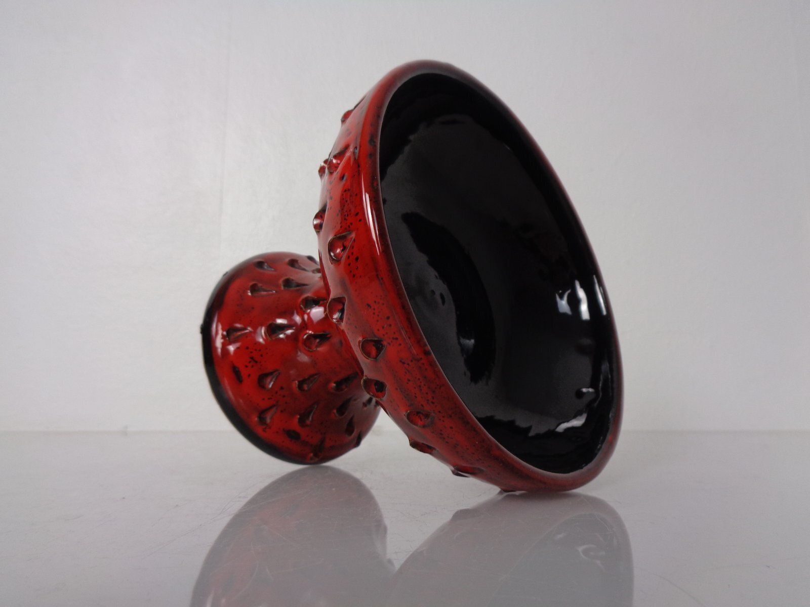 photo furniture Italian Strawberry Ceramic Vase By Fratelli Fanciullacci For Bitossi, 1960s