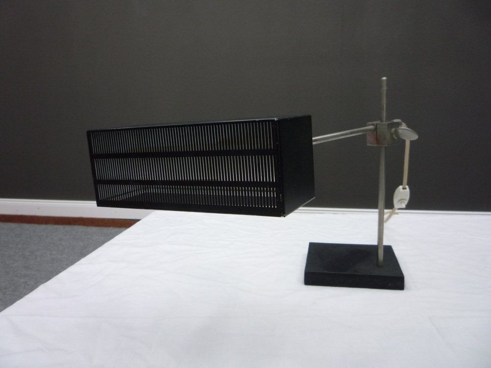 Minimalist Flamingo Table Lamp By Max Bietenholz For Bünte & Remmler, 1960s photo vinterior
