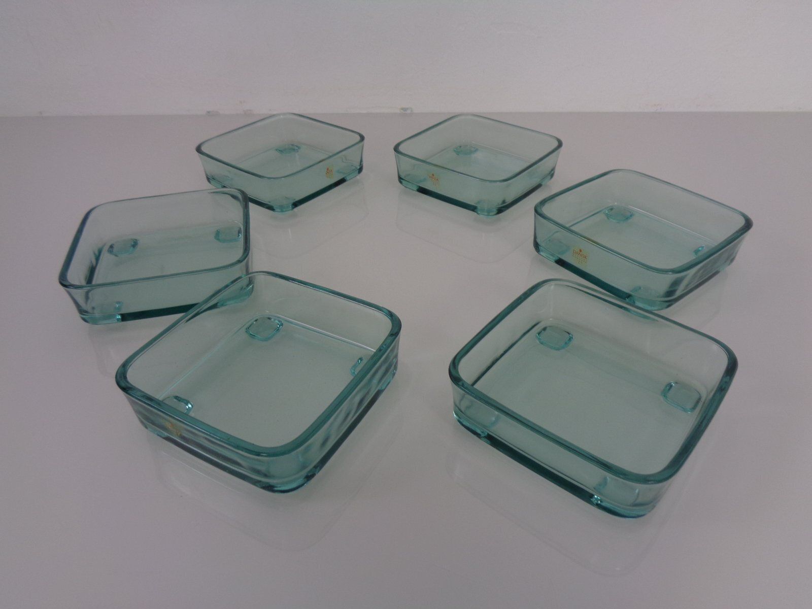 photo buy Teak Tray With Glass Bowls By Jens Quistgaard For Ihq Dansk Designs, 1960s, Set Of 7