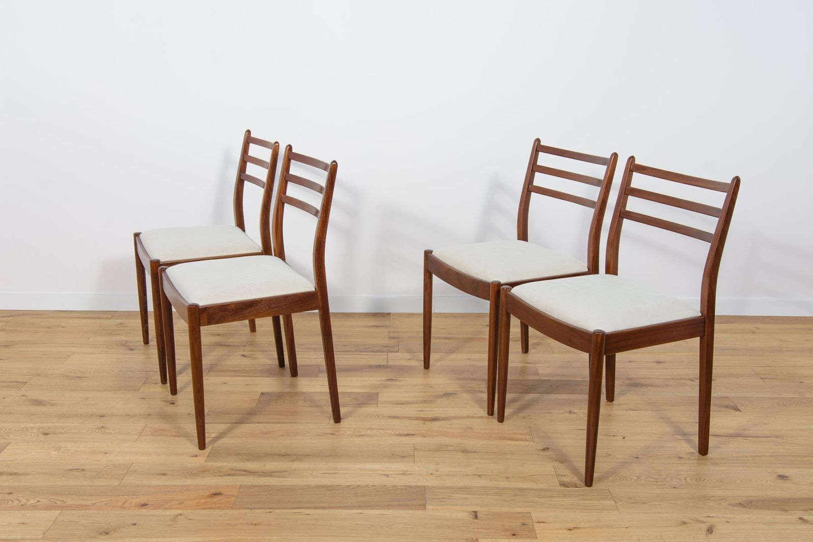 Mid Century Teak Dining Chairs By Victor Wilkins For G Plan, 1960s, Set Of 4 photo for sale