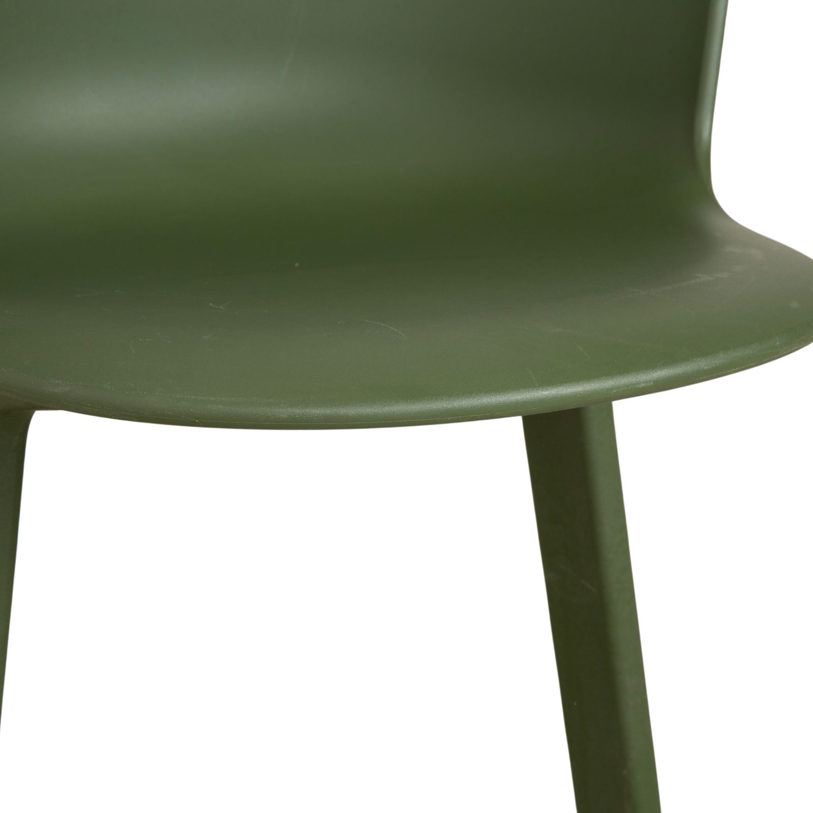 Chaise à bascule Varier Social Tilt en plastique vert, par Snøhetta photo Mobilier