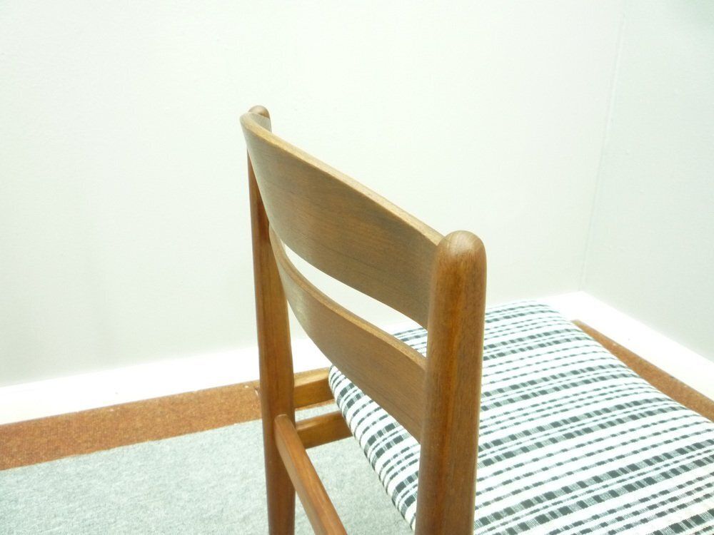 photo vintage Danish Teak Dining Chairs By Boltinge Møbelfabrik, 1960s, Set Of 4
