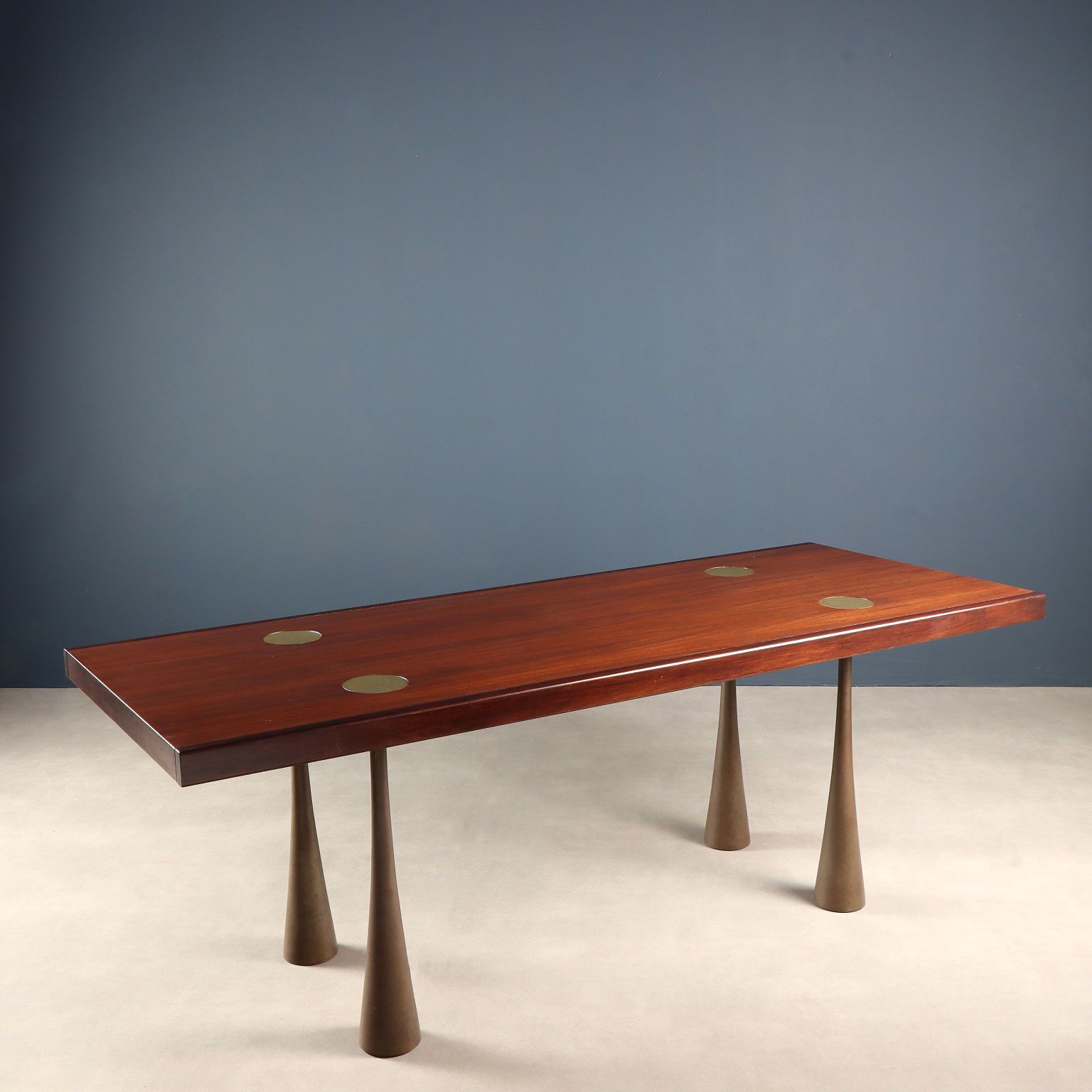 Vintage Table La Sorgente Del Mobile Design A. Mangiarotti 1970s