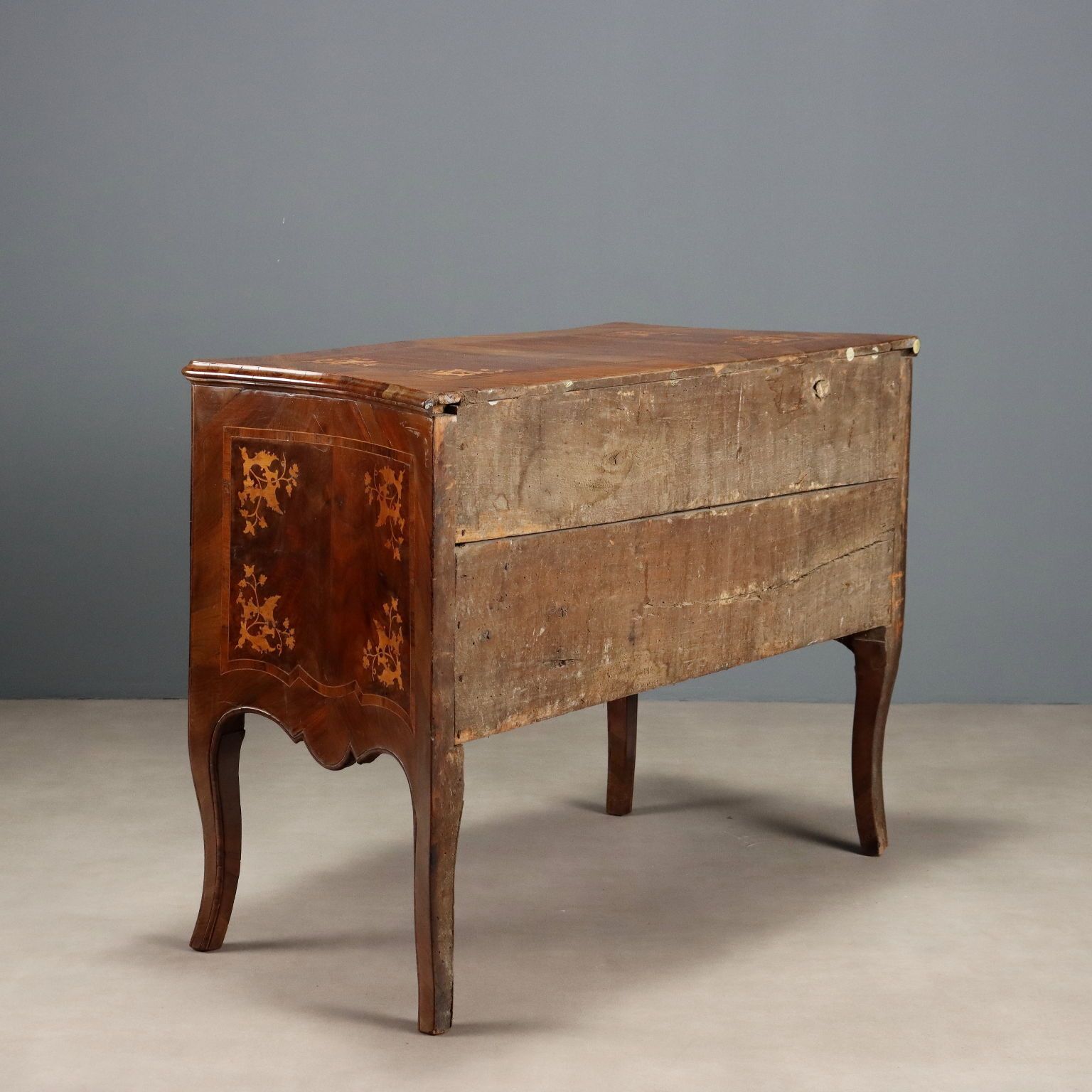 5990.0 Chest Of Drawers Baroque Walnut Italy XVIII Century photo