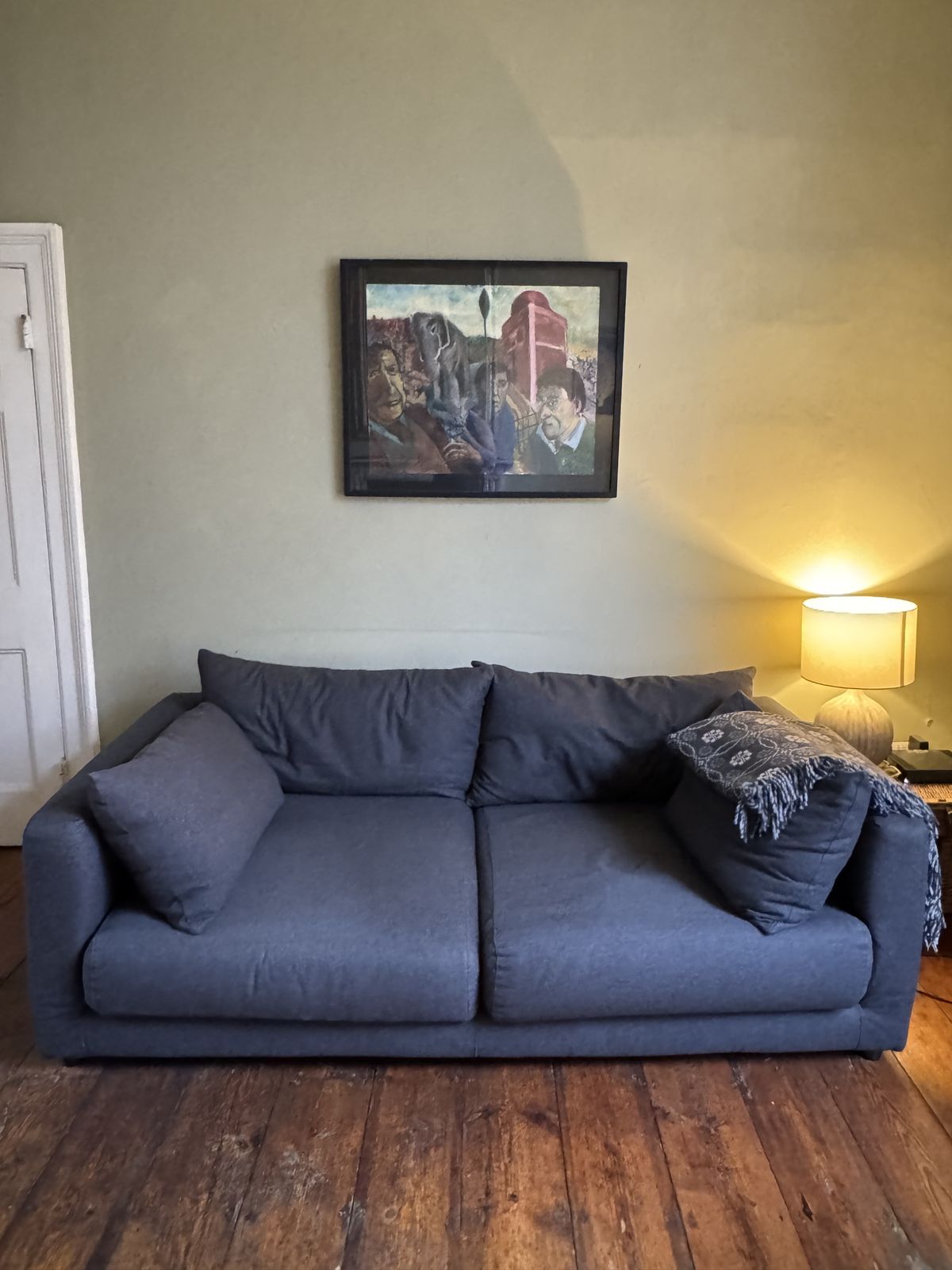 Habitat Grey Sofa photo vinterior
