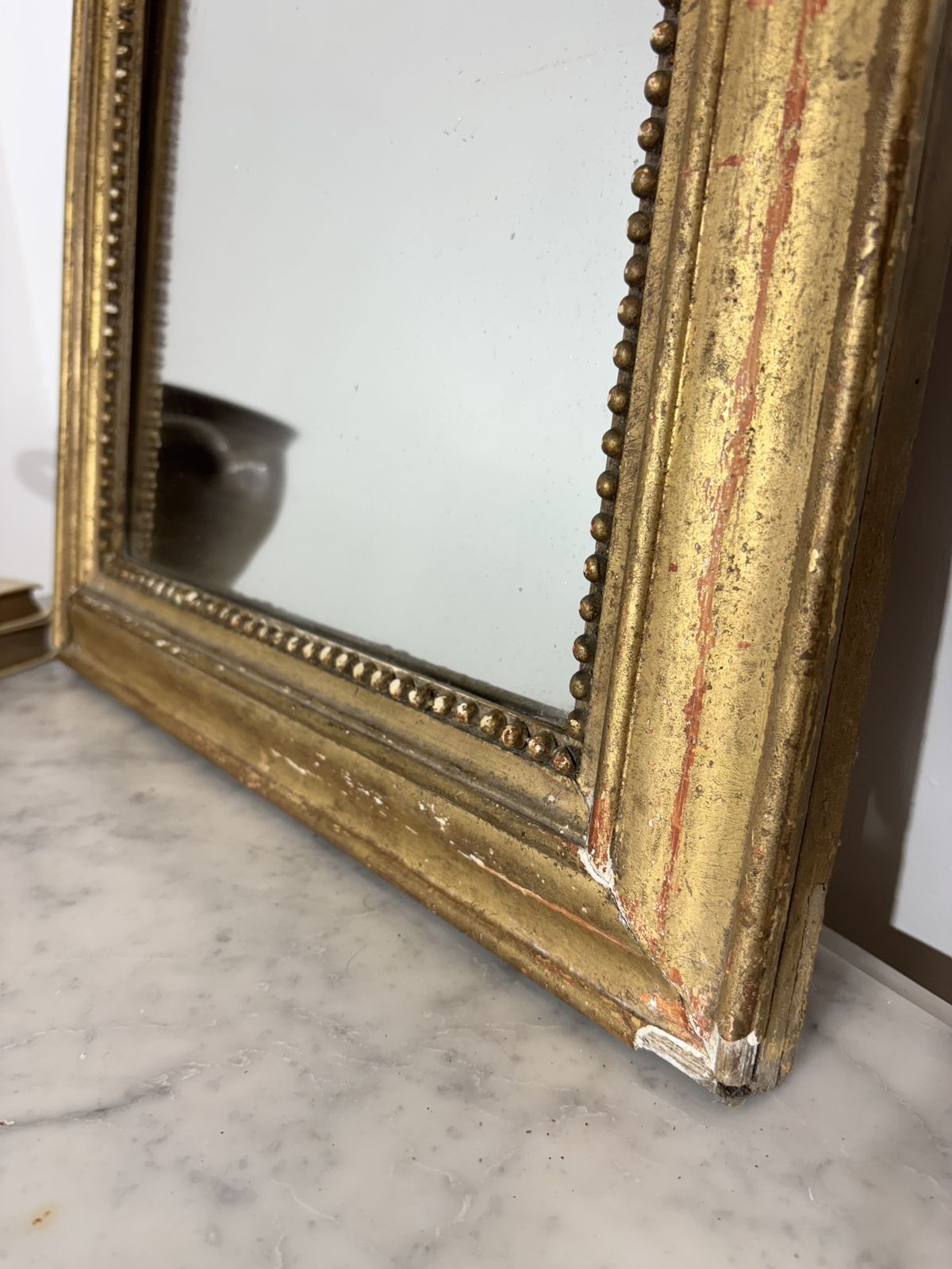 19th Century Antique French Louis Philippe Gilt Mirror photo buy