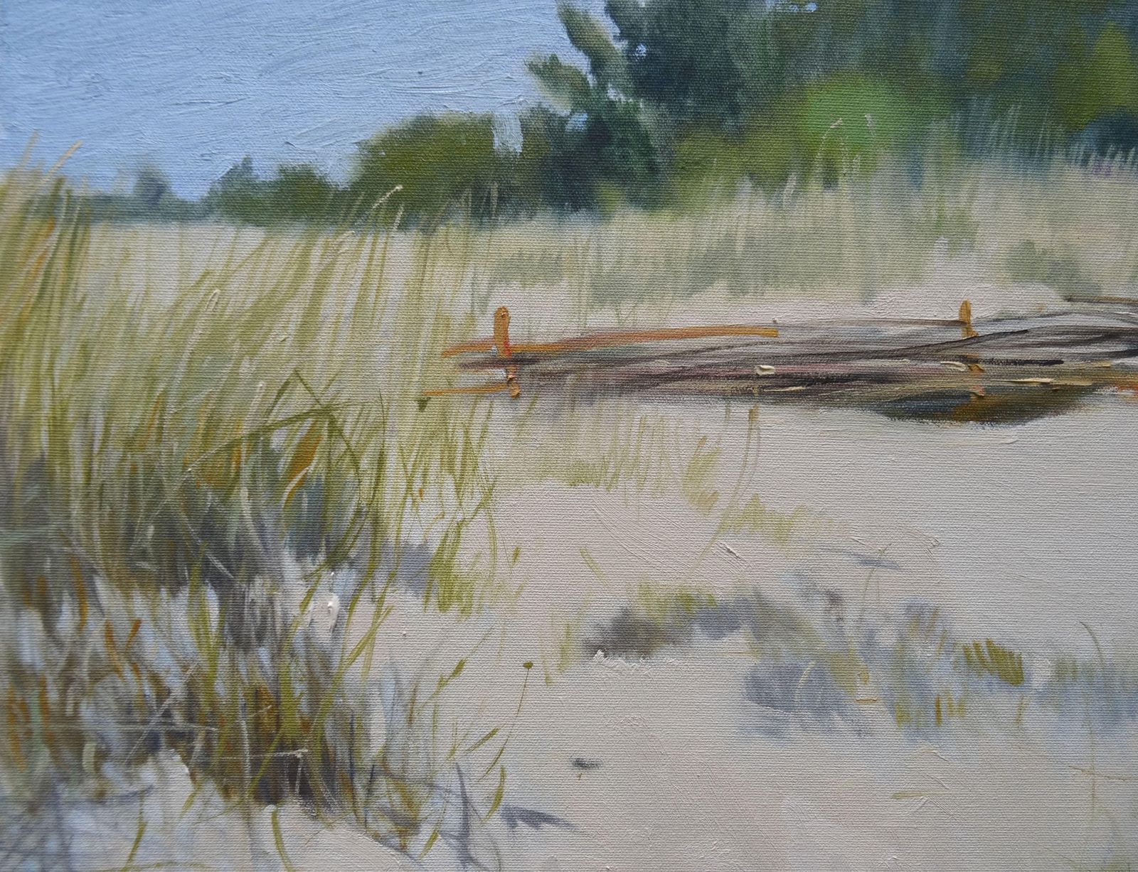 Gutmanis Andiscarnikava Dunes 2021. Oil On Canvas, 60x80 Cm2021 photo for sale